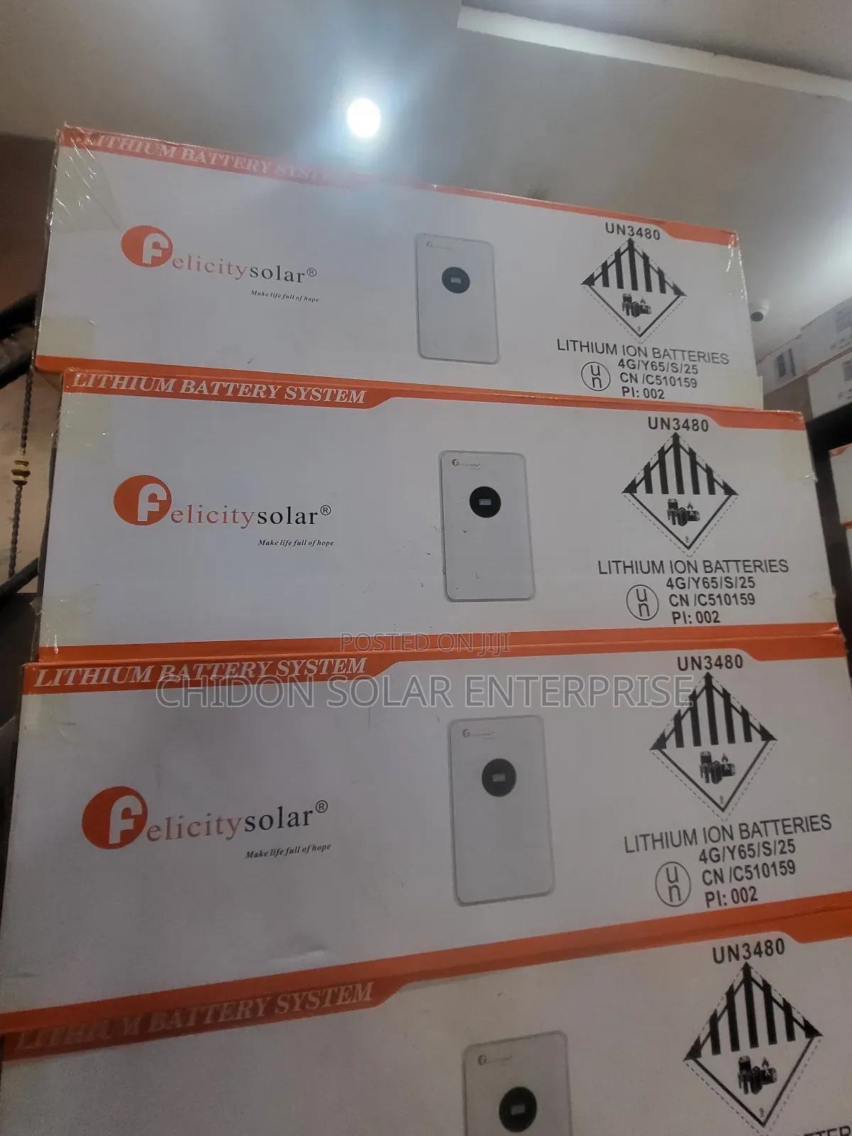 5.12kwh 51.2v Felicity Lithium Ion Battery