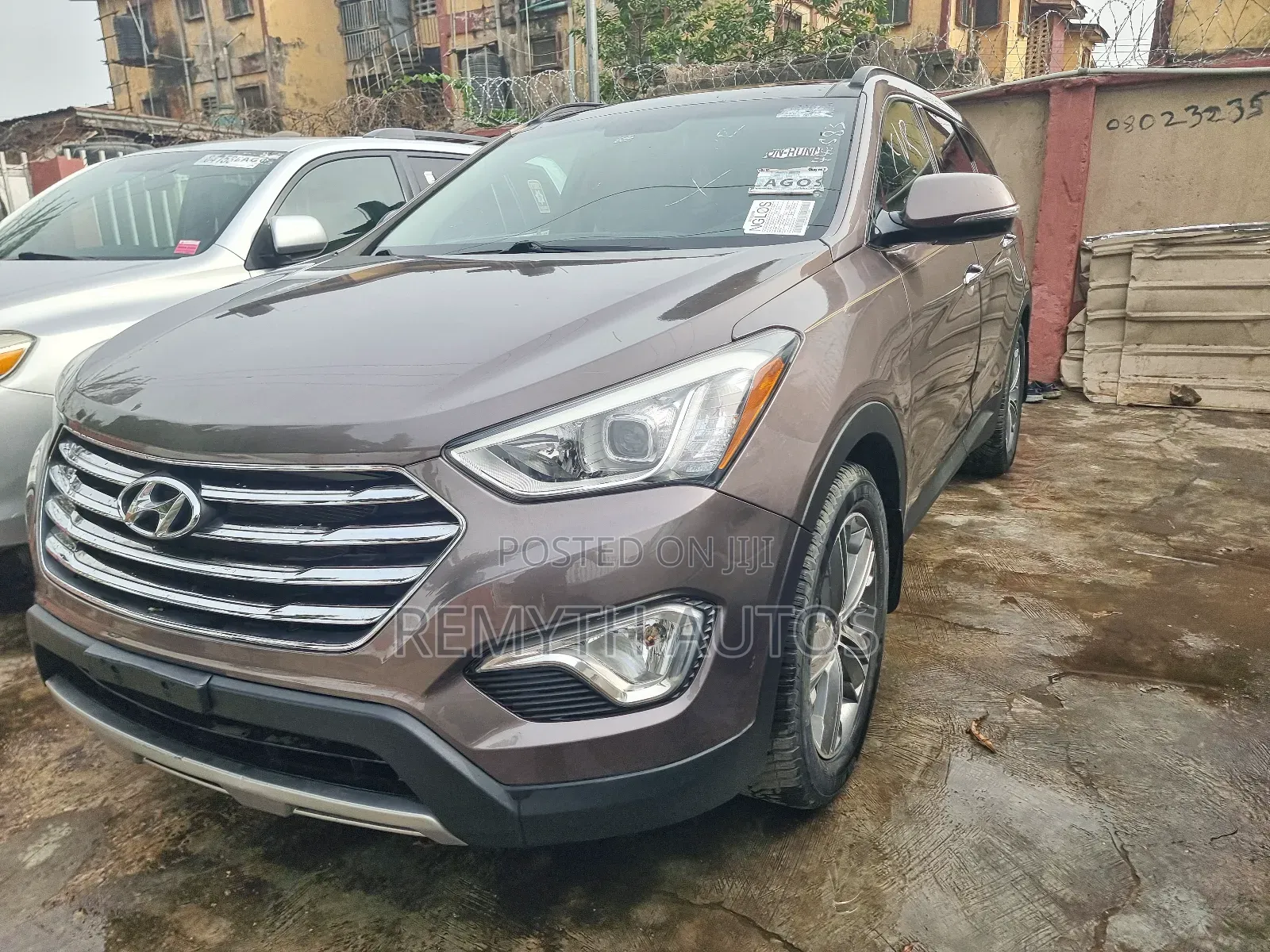 Hyundai Santa Fe Limited 4dr SUV AWD (3.3L 6cyl 6A) 2015 Brown