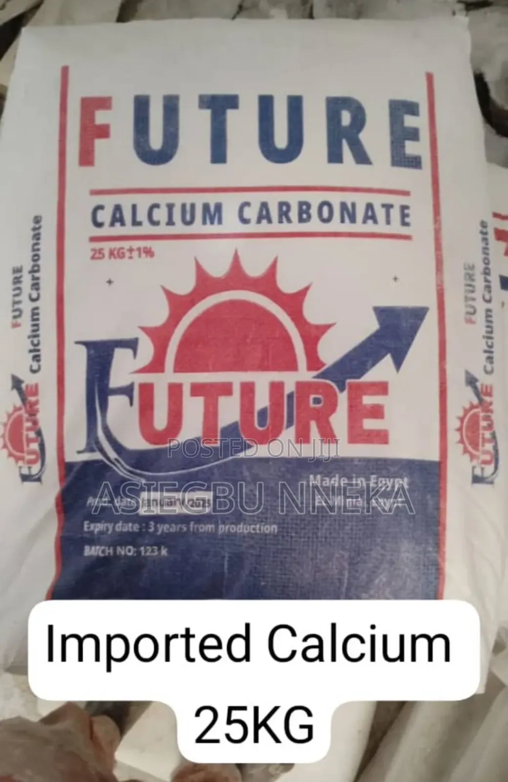 Calcium Carbonate 25kg