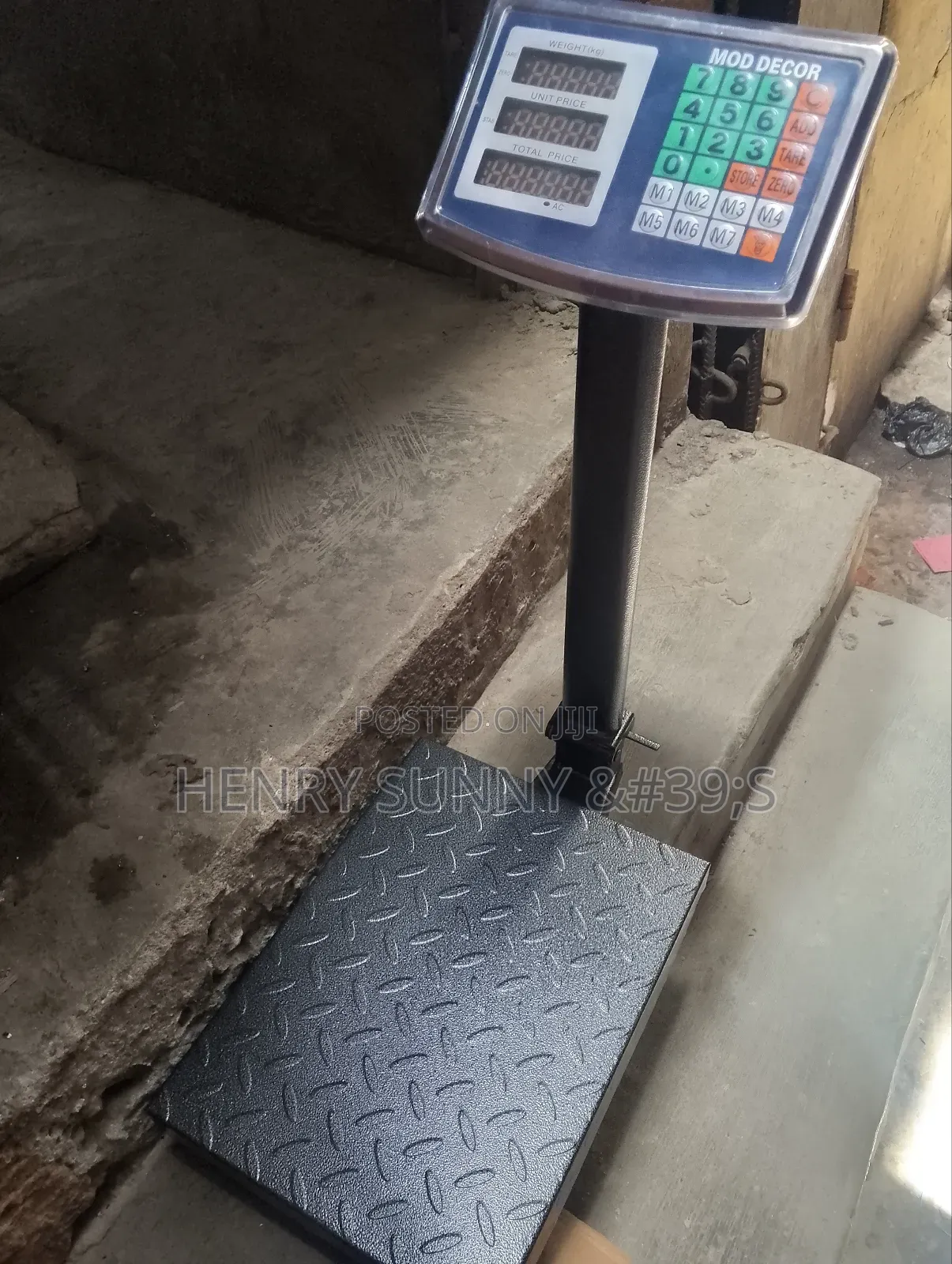 Electronic Platform Scale Cammry 100kg