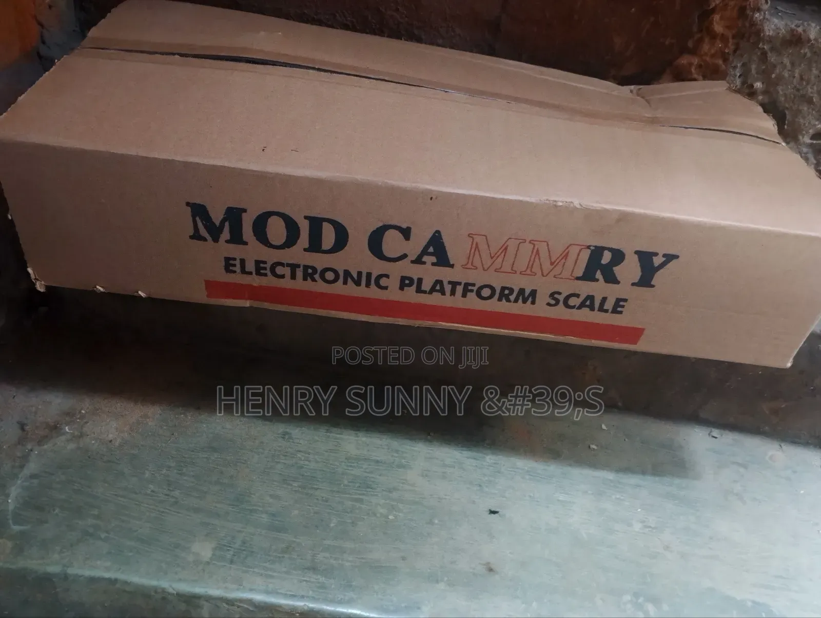 Electronic Platform Scale Cammry 100kg
