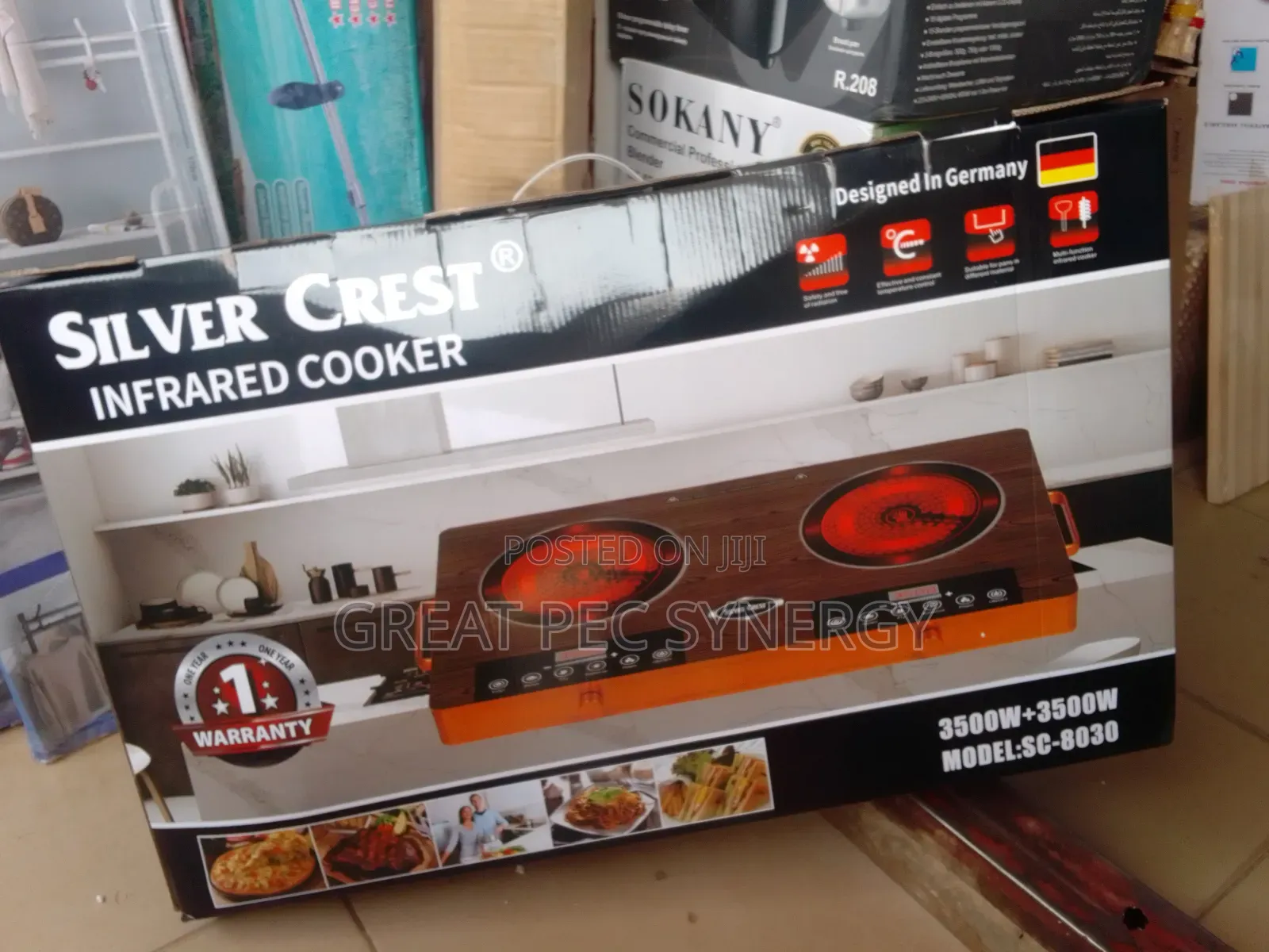 Silver Crest Infrared Cooker