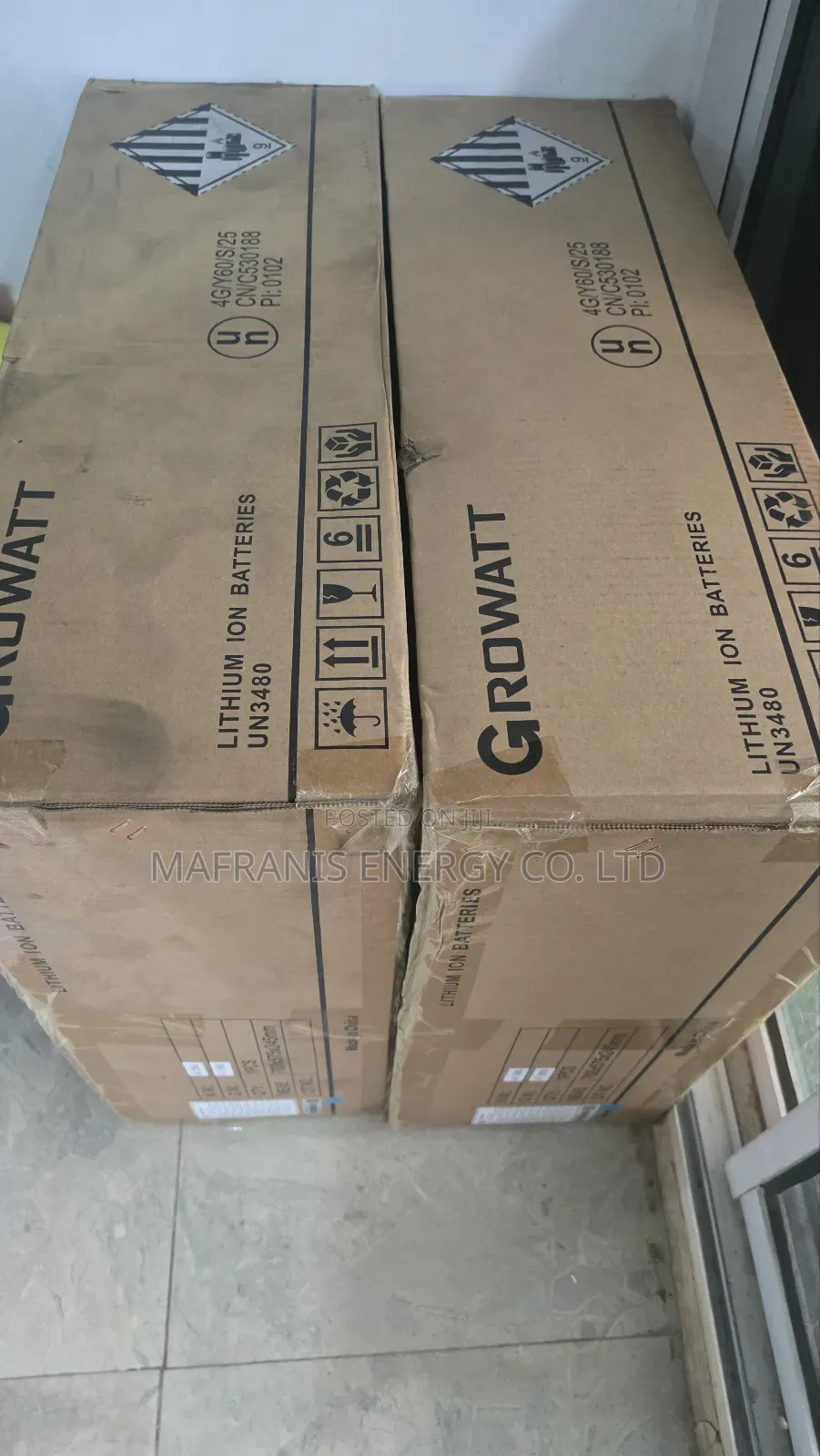 5.5kwh 48v Growatt Solar Lithium Ion Battery