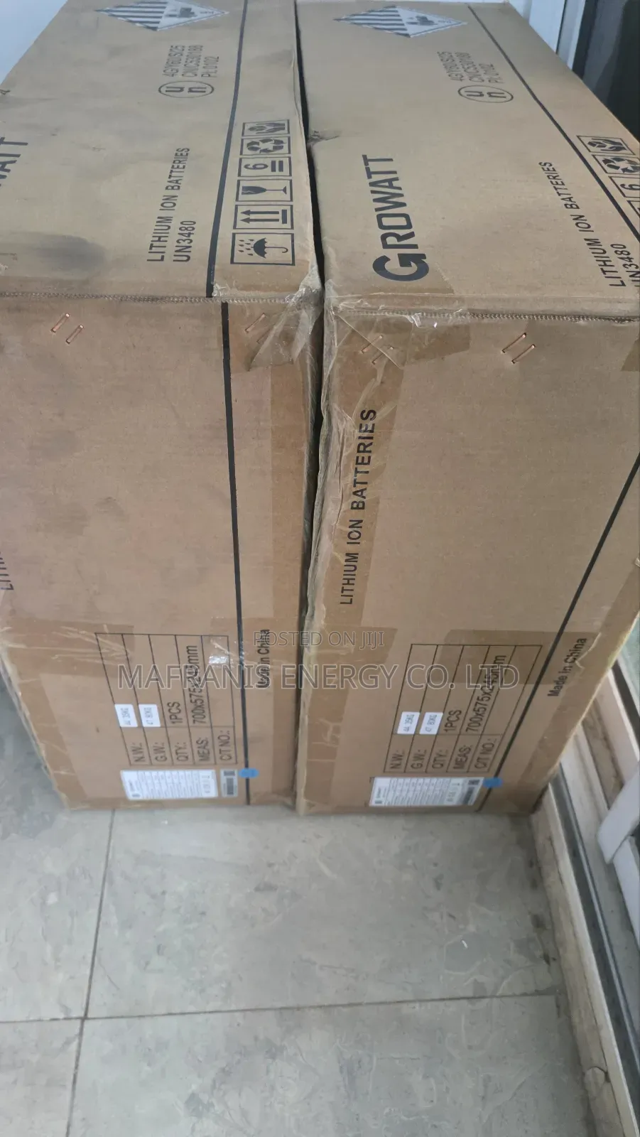 5.5kwh 48v Growatt Solar Lithium Ion Battery
