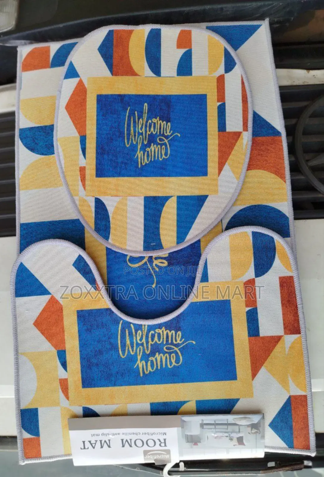 3in1 Premium Bathroom Mat Set