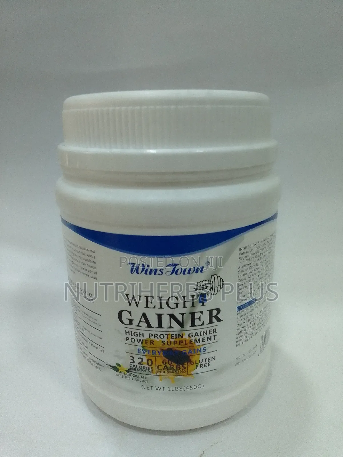 Wins Town Weight Gainer Powder: For Healthy/Natural Weight Gain