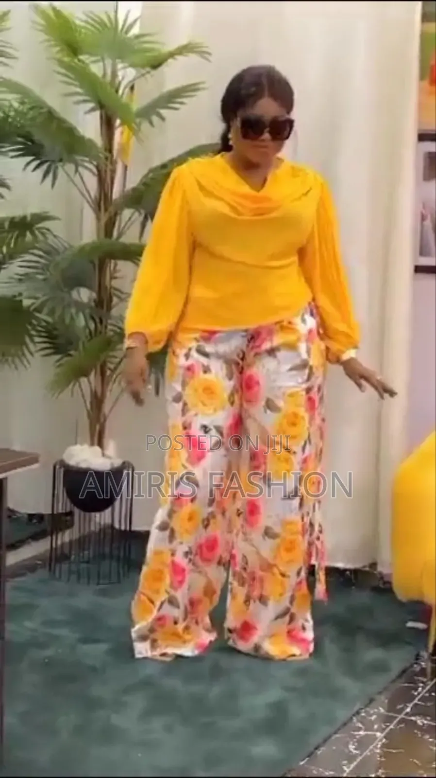 Floral Two-Piece Beautiful Chiffon
