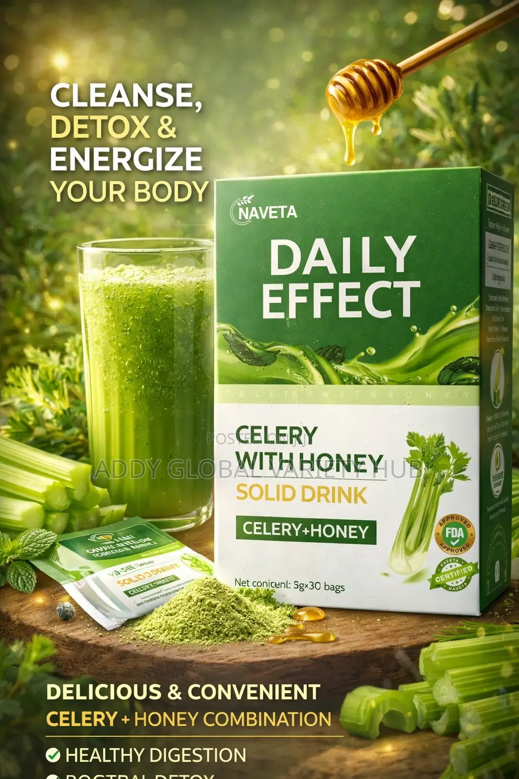 Celery With Honey Solid Drink