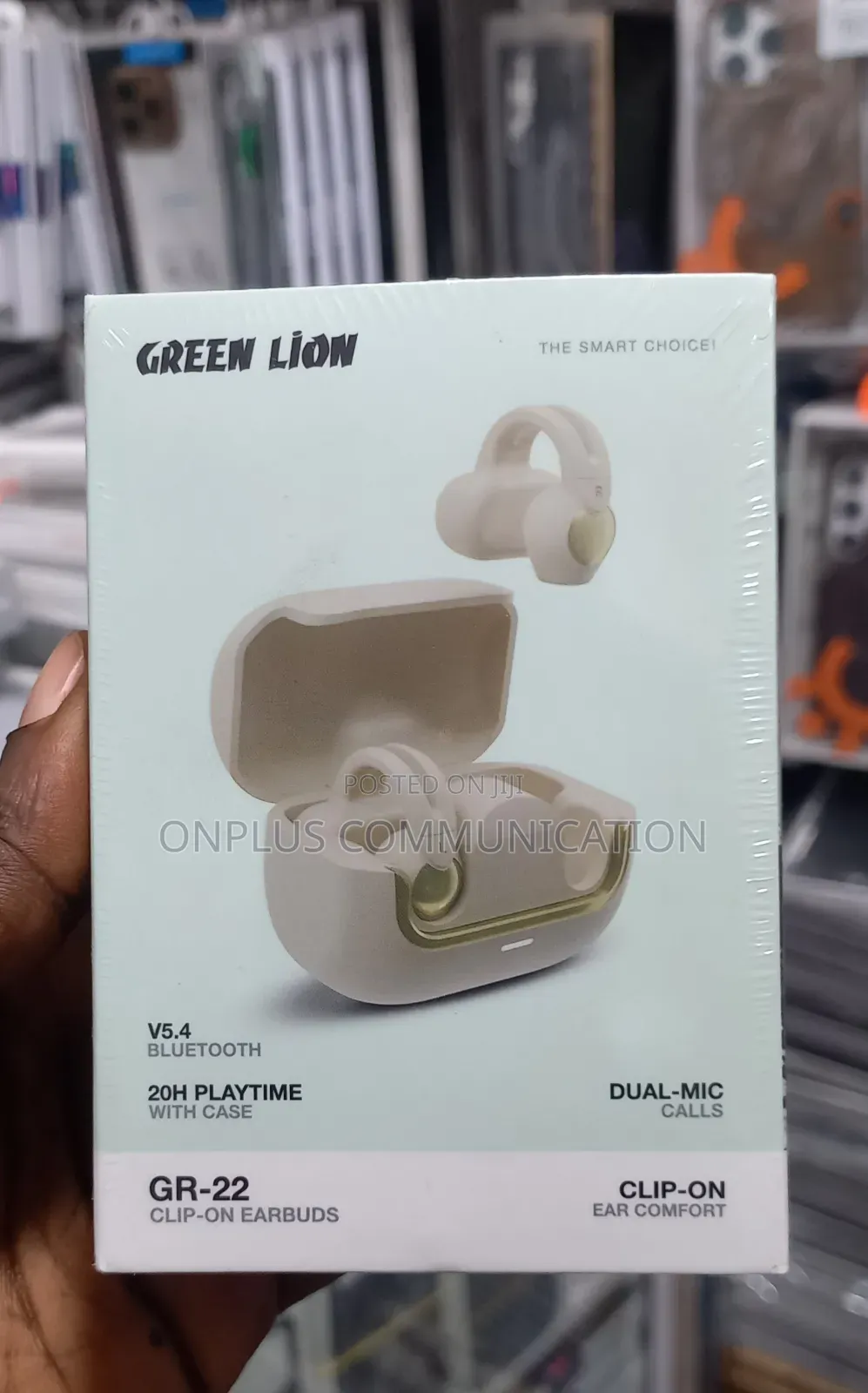 Green Lion Gr-22 Clip-on Earbuds