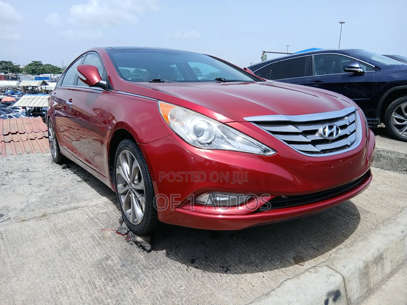 Hyundai Sonata Limited 2.0T Sedan (2.0L 4cyl 6A) 2013 Red