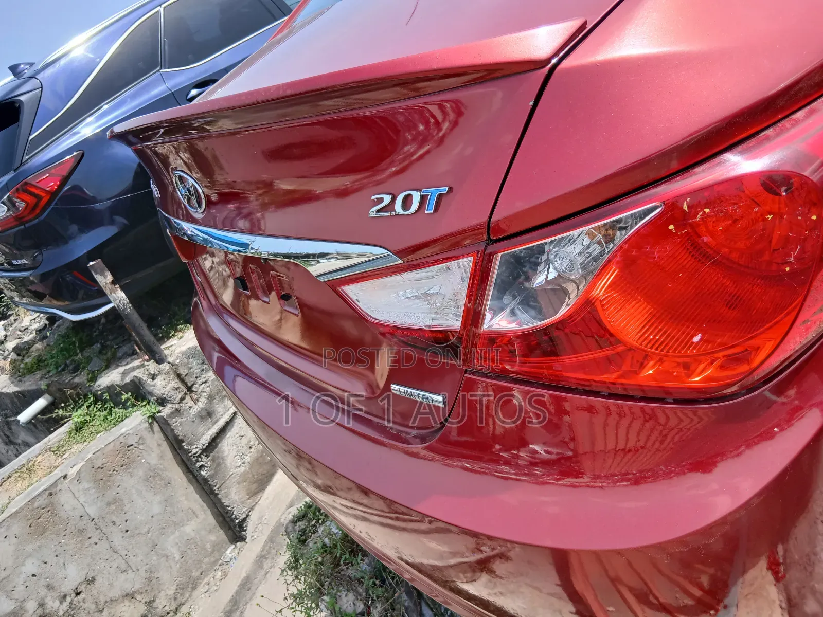 Hyundai Sonata Limited 2.0T Sedan (2.0L 4cyl 6A) 2013 Red