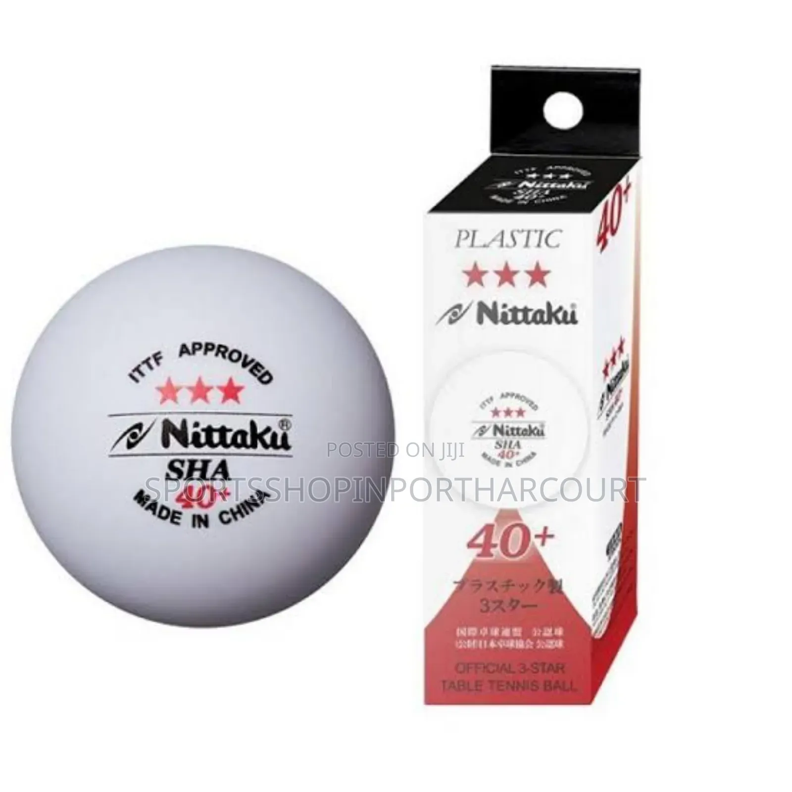 Nittaku Table Tennis Ball (3in1)