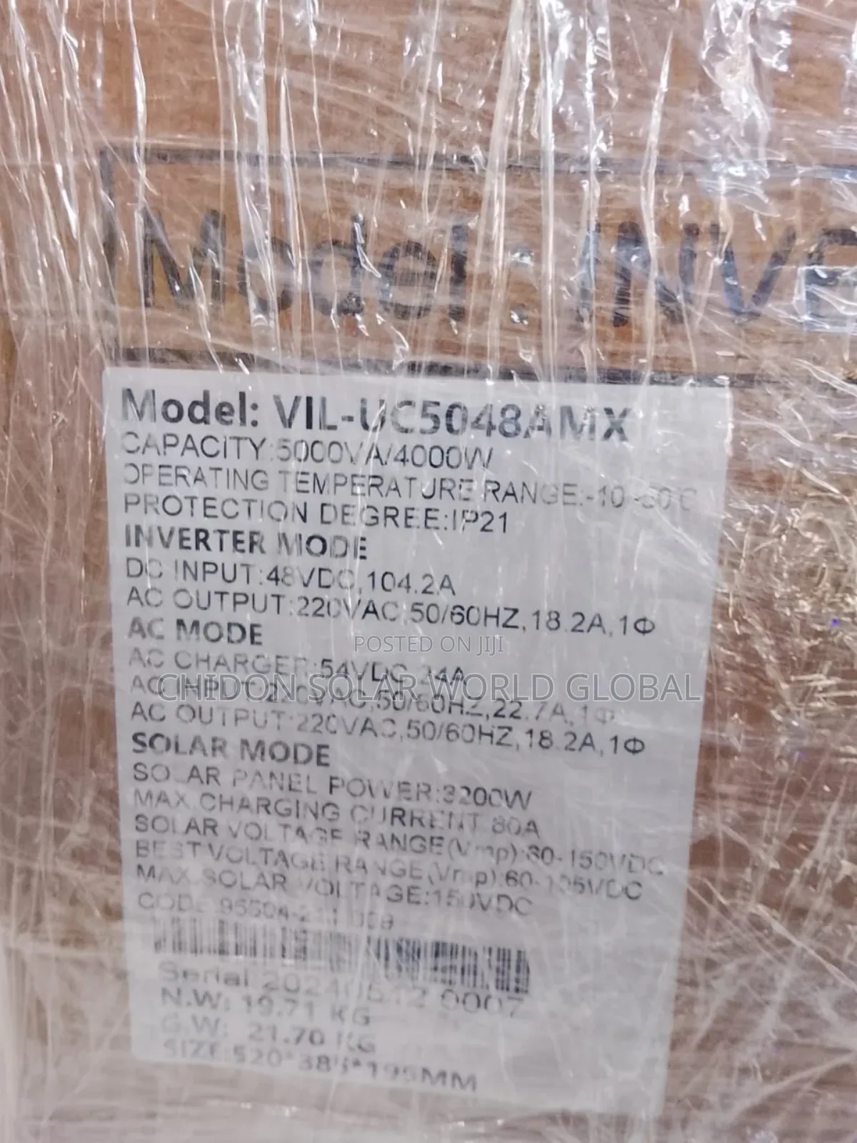5kva Hybrid Inverter