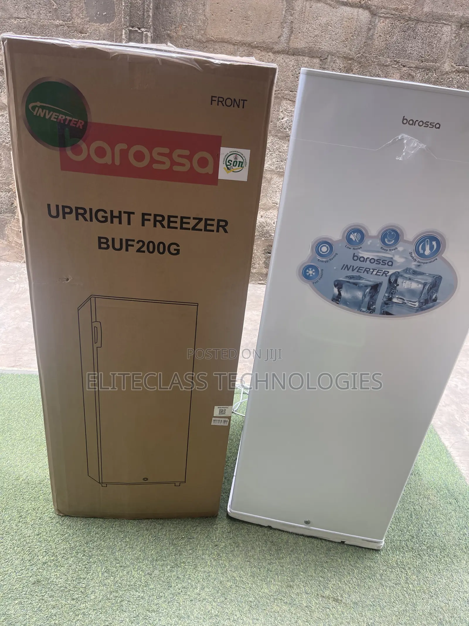 Barossa Upright Freezer 200l Buf200g Version