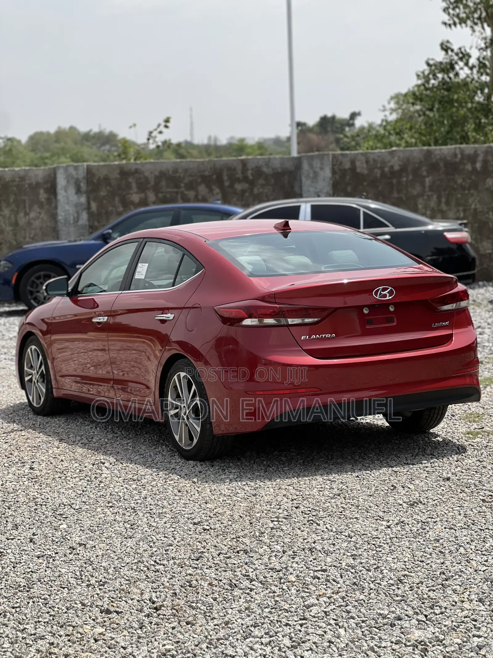 Hyundai Elantra 2017 Red