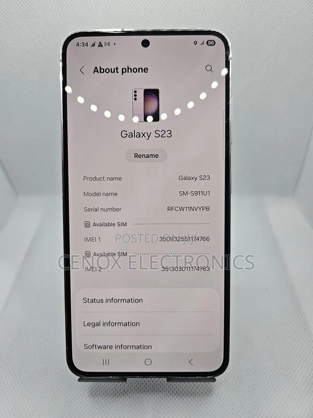 Samsung Galaxy S23 256 GB Pink