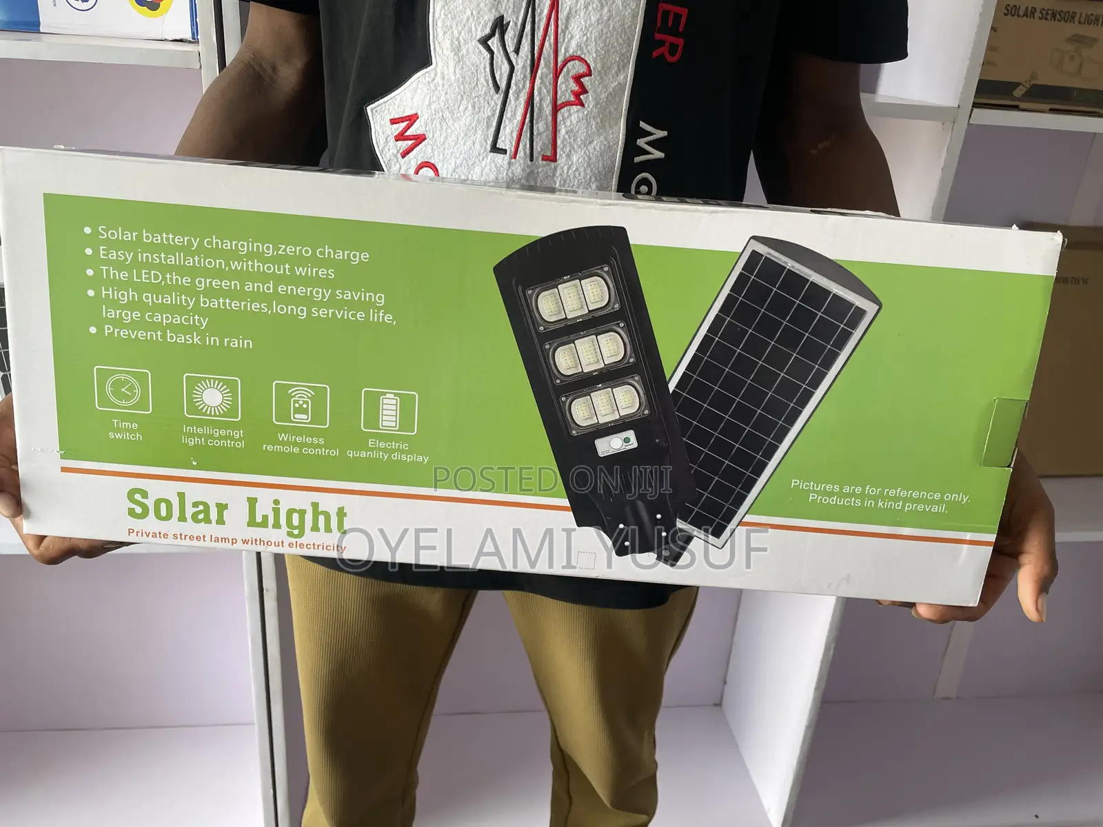 300watts Solar Streetlight