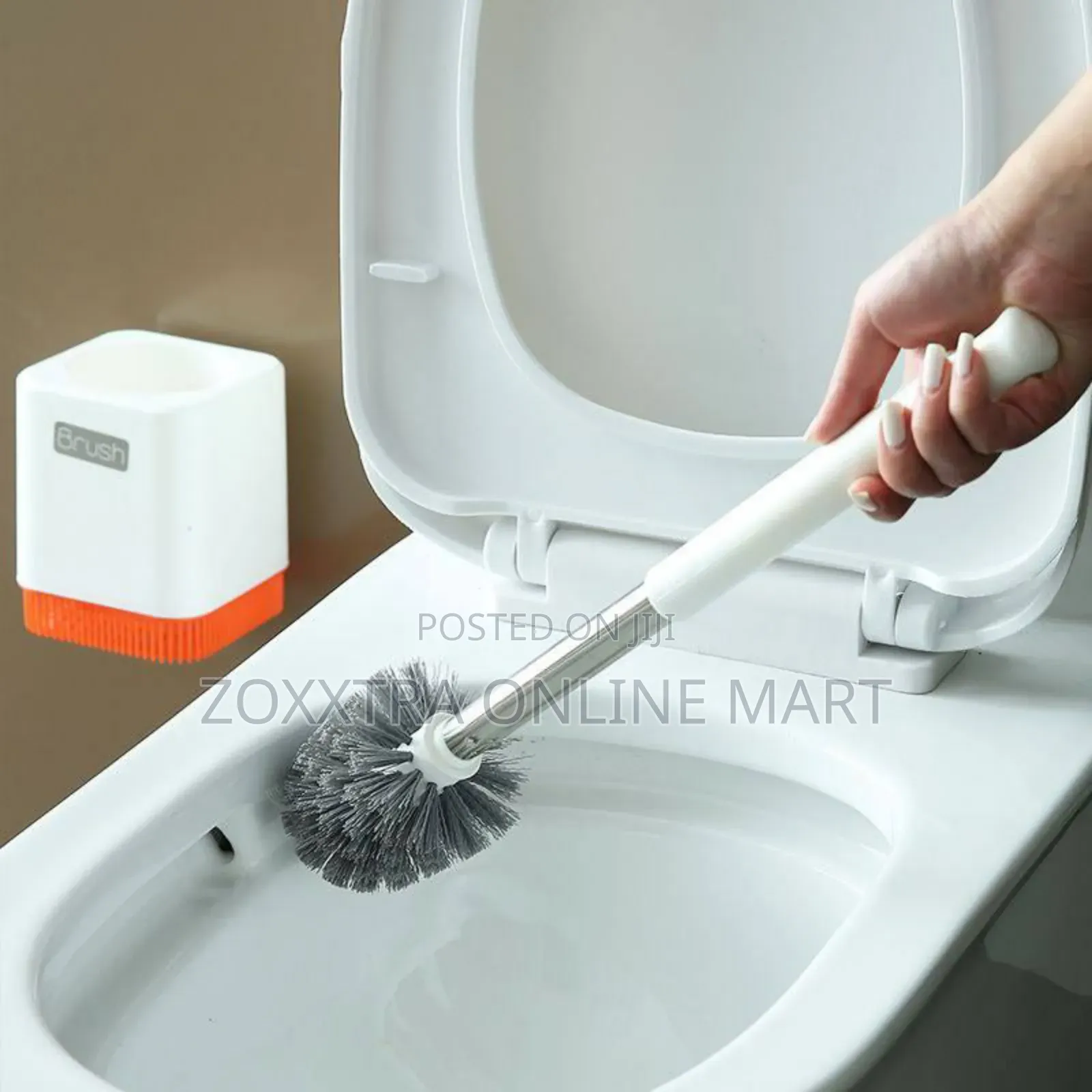 Silicone Flex Wall Mountable Toilet Brush