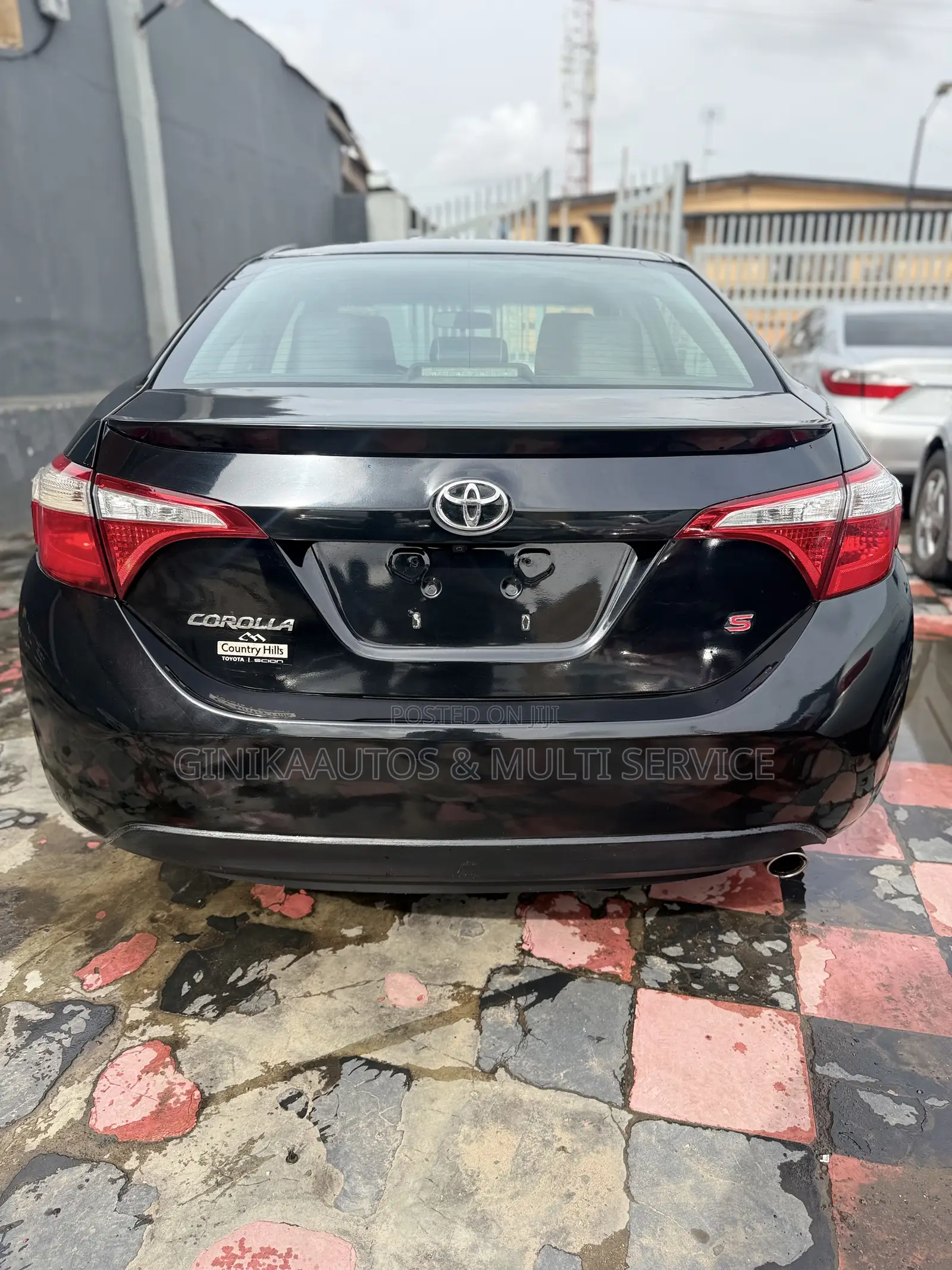 Toyota Corolla S 4dr Sedan (1.8L 4cyl CVT) 2015 Black
