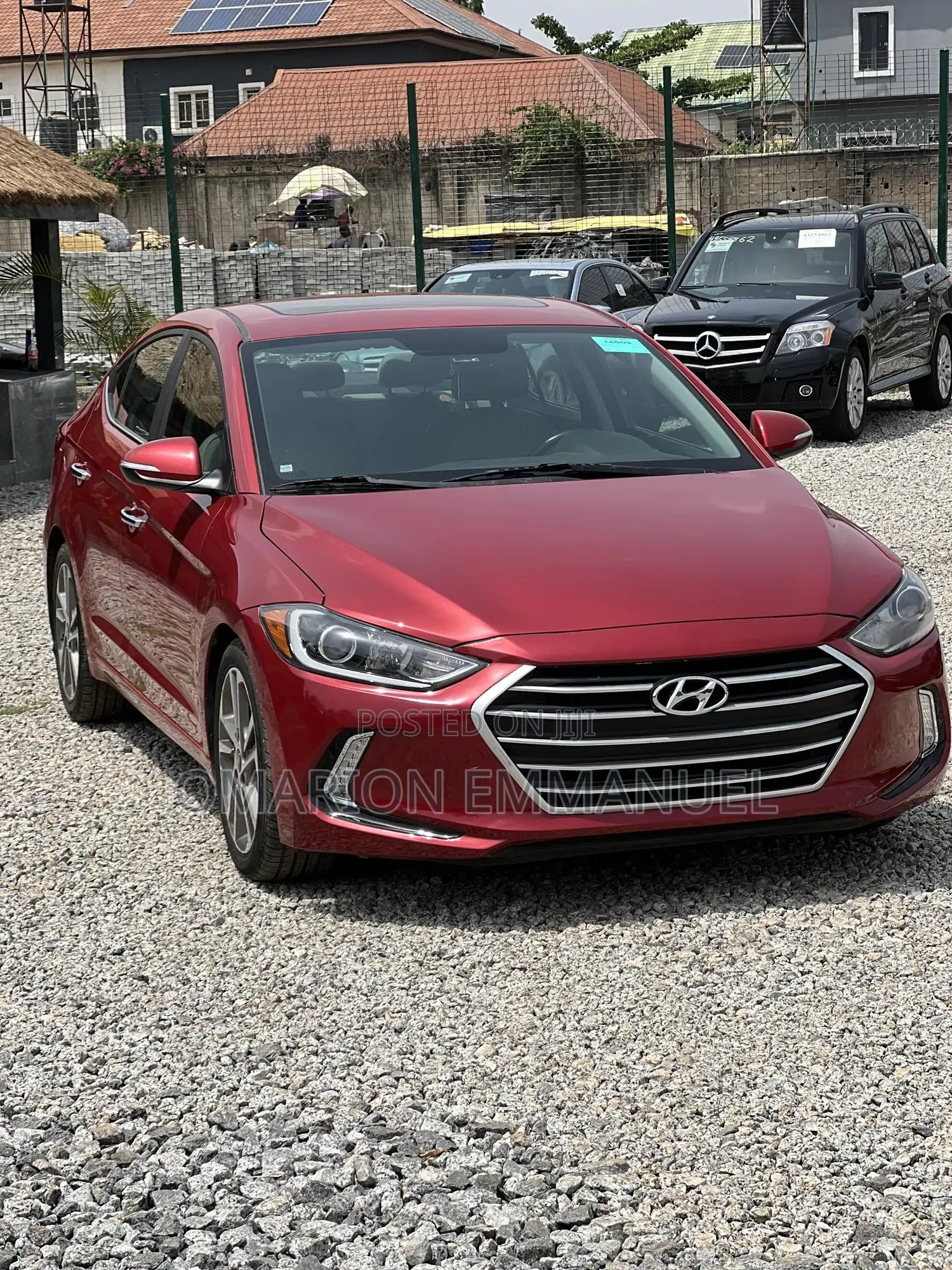 Hyundai Elantra 2017 Red