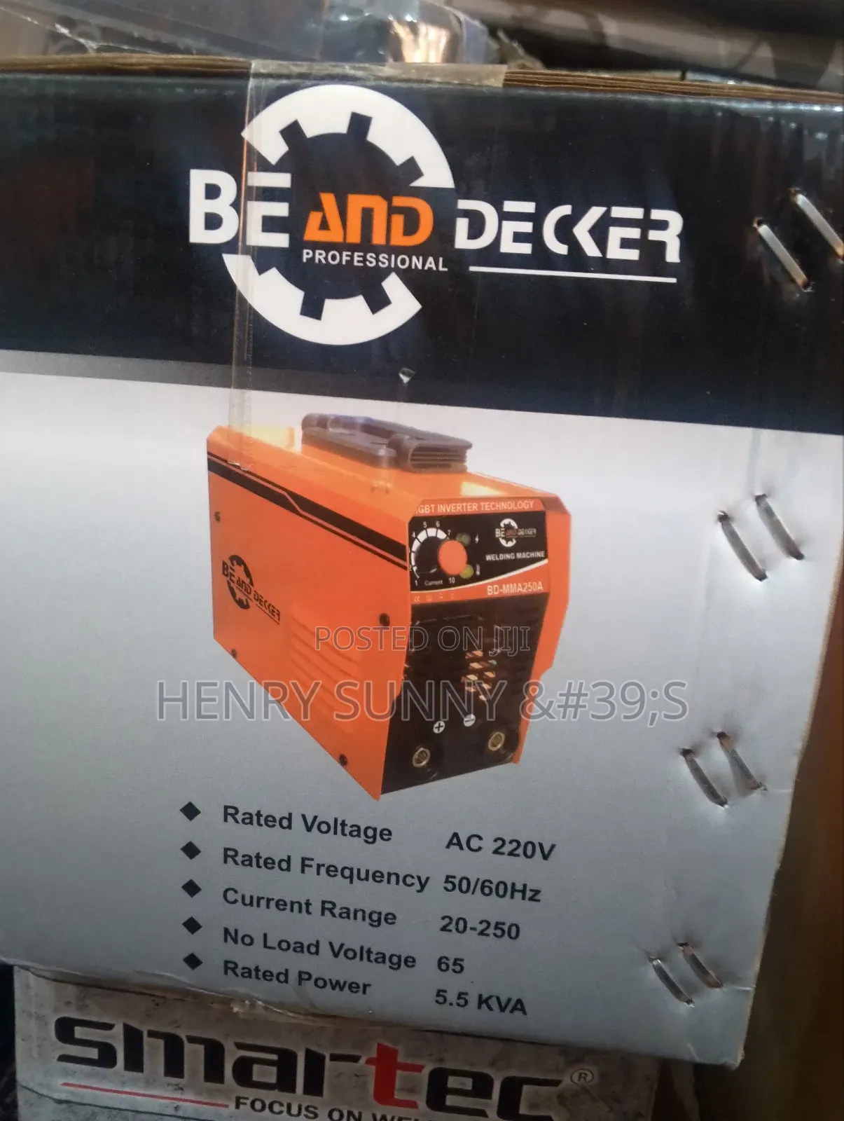 250a Welding Machine Be Deker Product