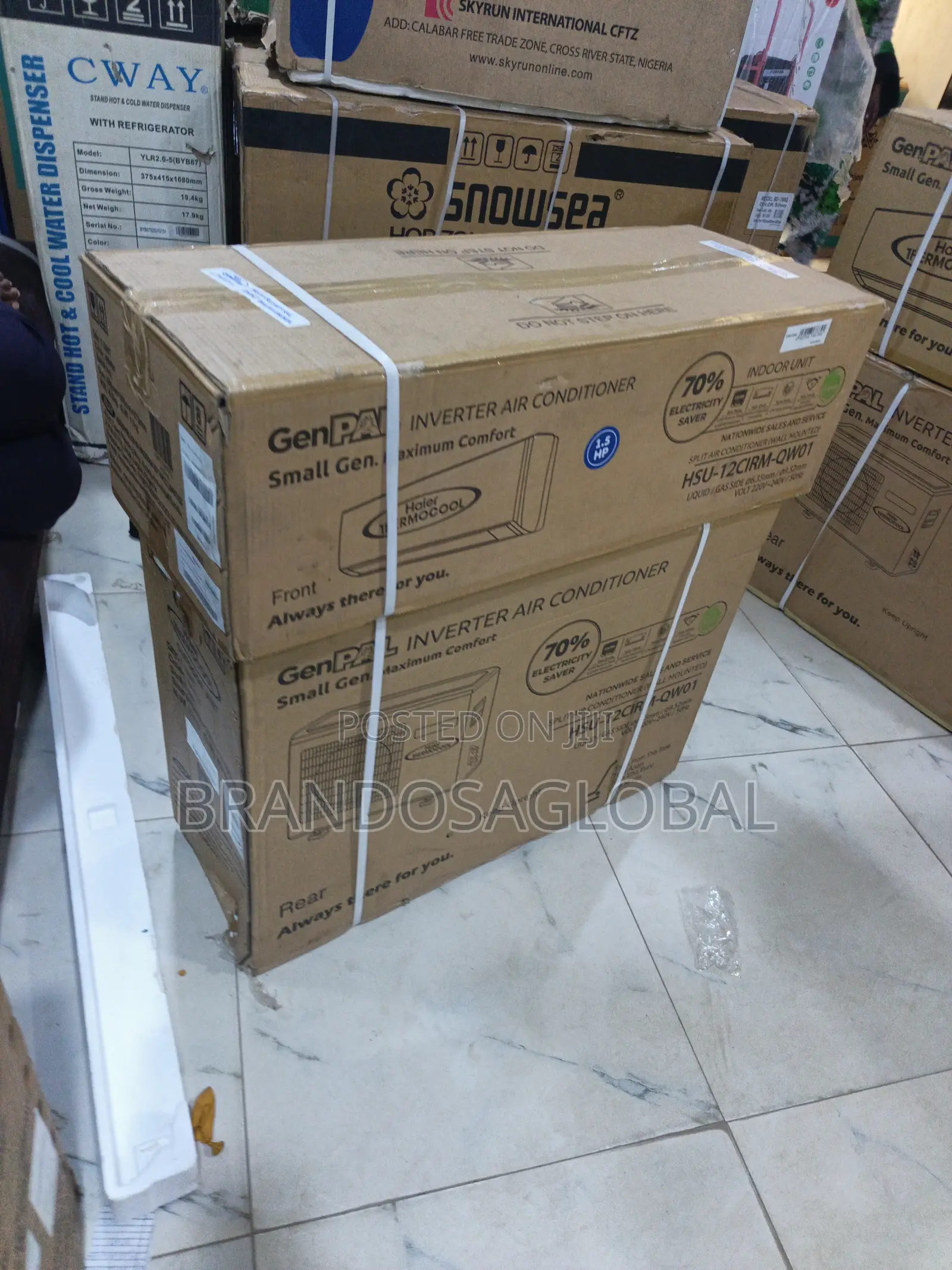 Haierthermocool Genpal Inverter1.5hp (Hsu-12cirm-Qwot)Durable Home Ac
