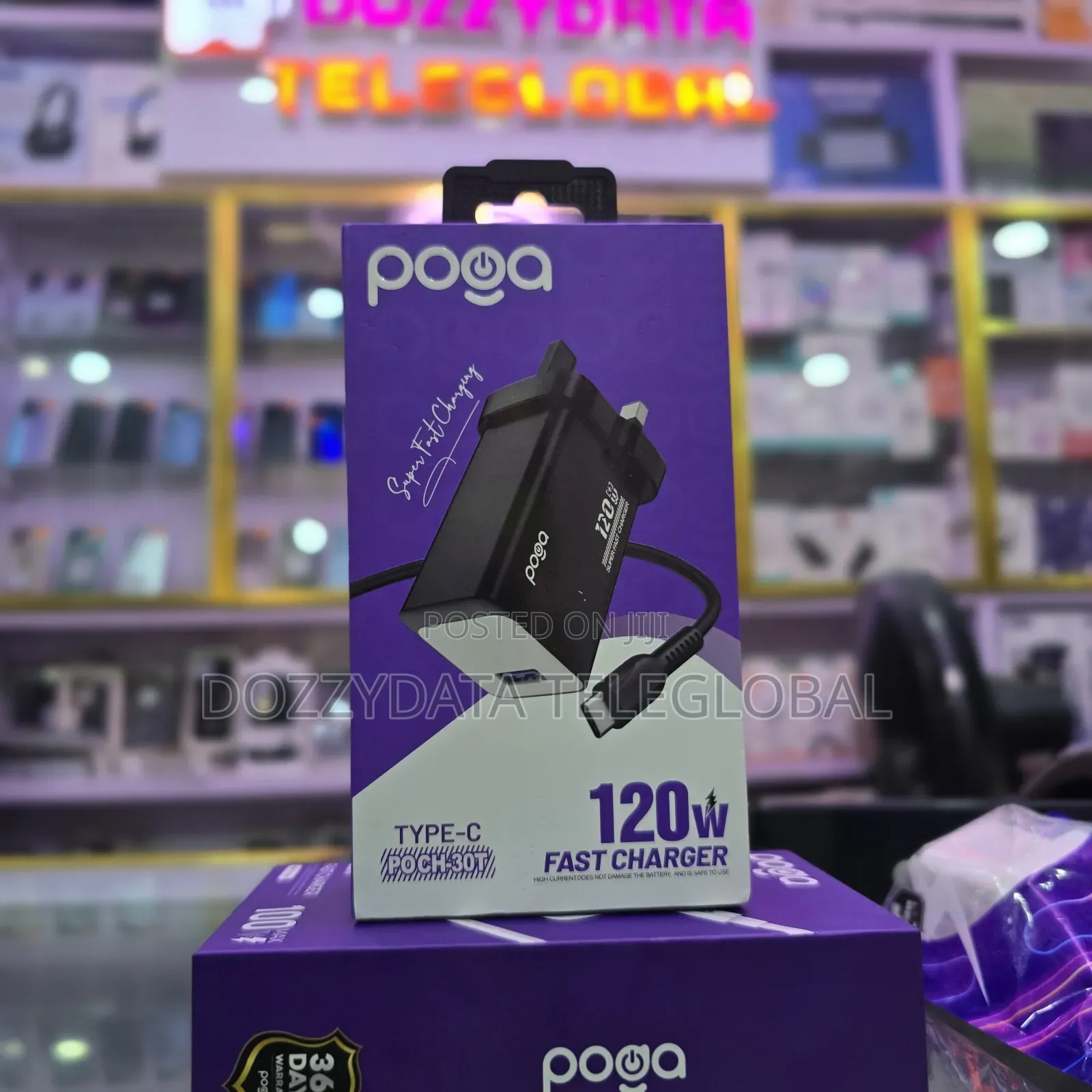 Poga Type C Poch-30t 120w Fast Charger