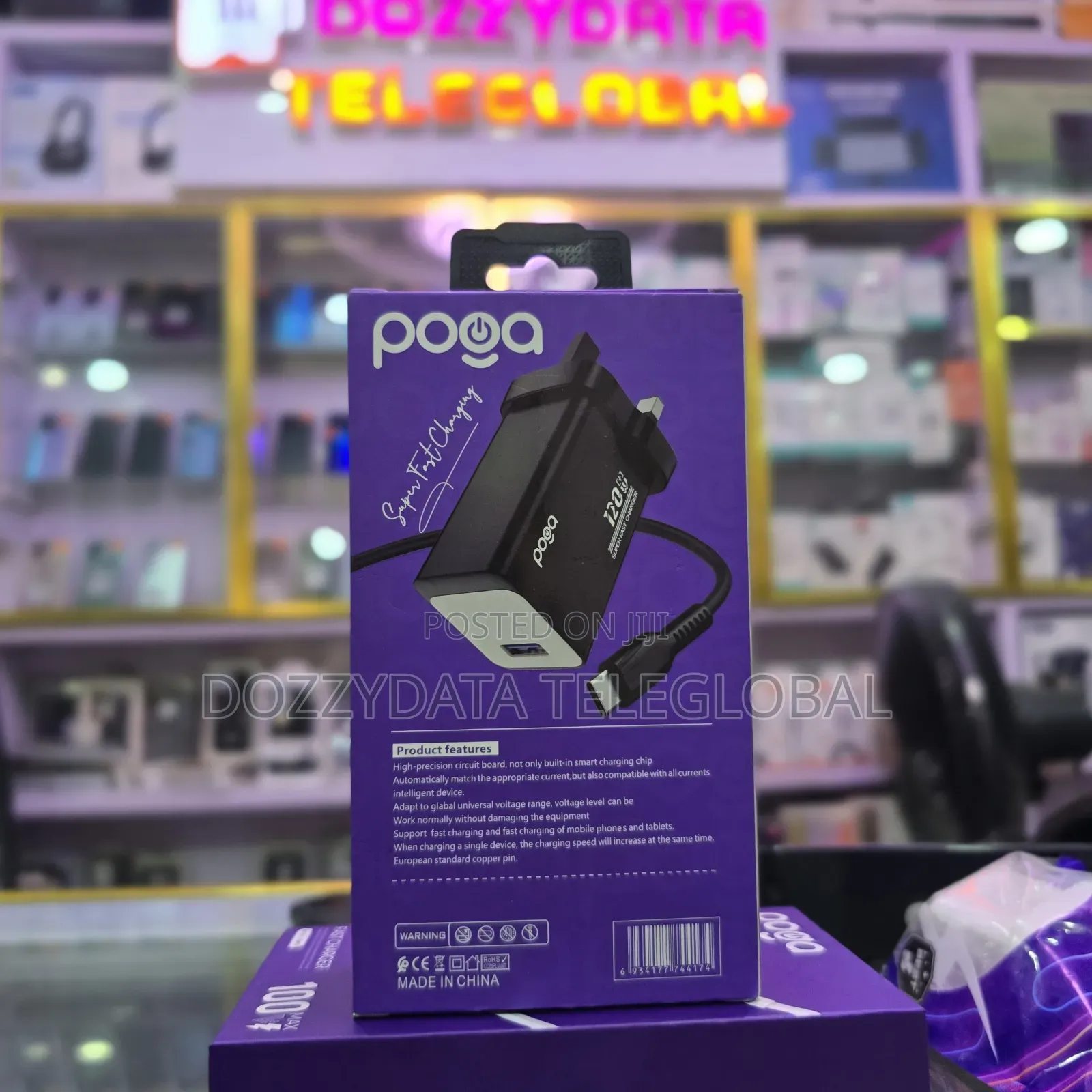 Poga Type C Poch-30t 120w Fast Charger