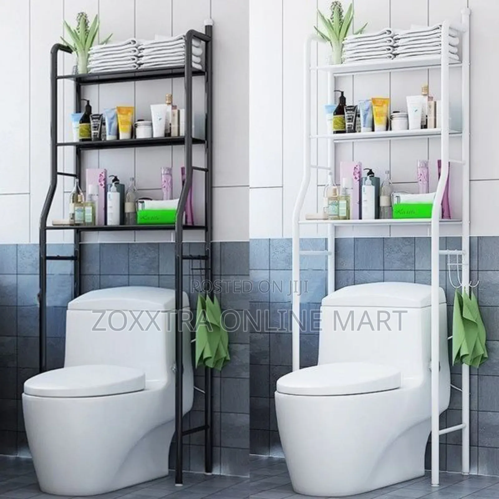 Toilet Rack With Towel Hanger