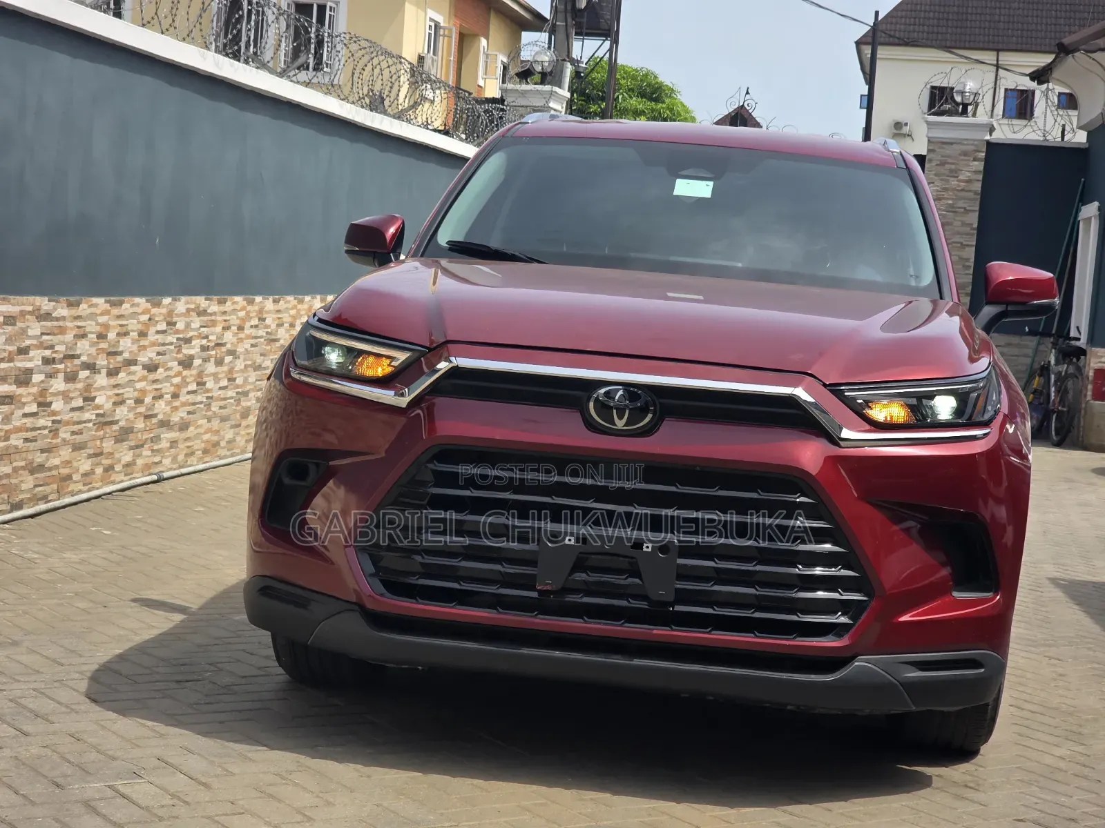 Toyota Grand Highlander XLE AWD 2024 Red