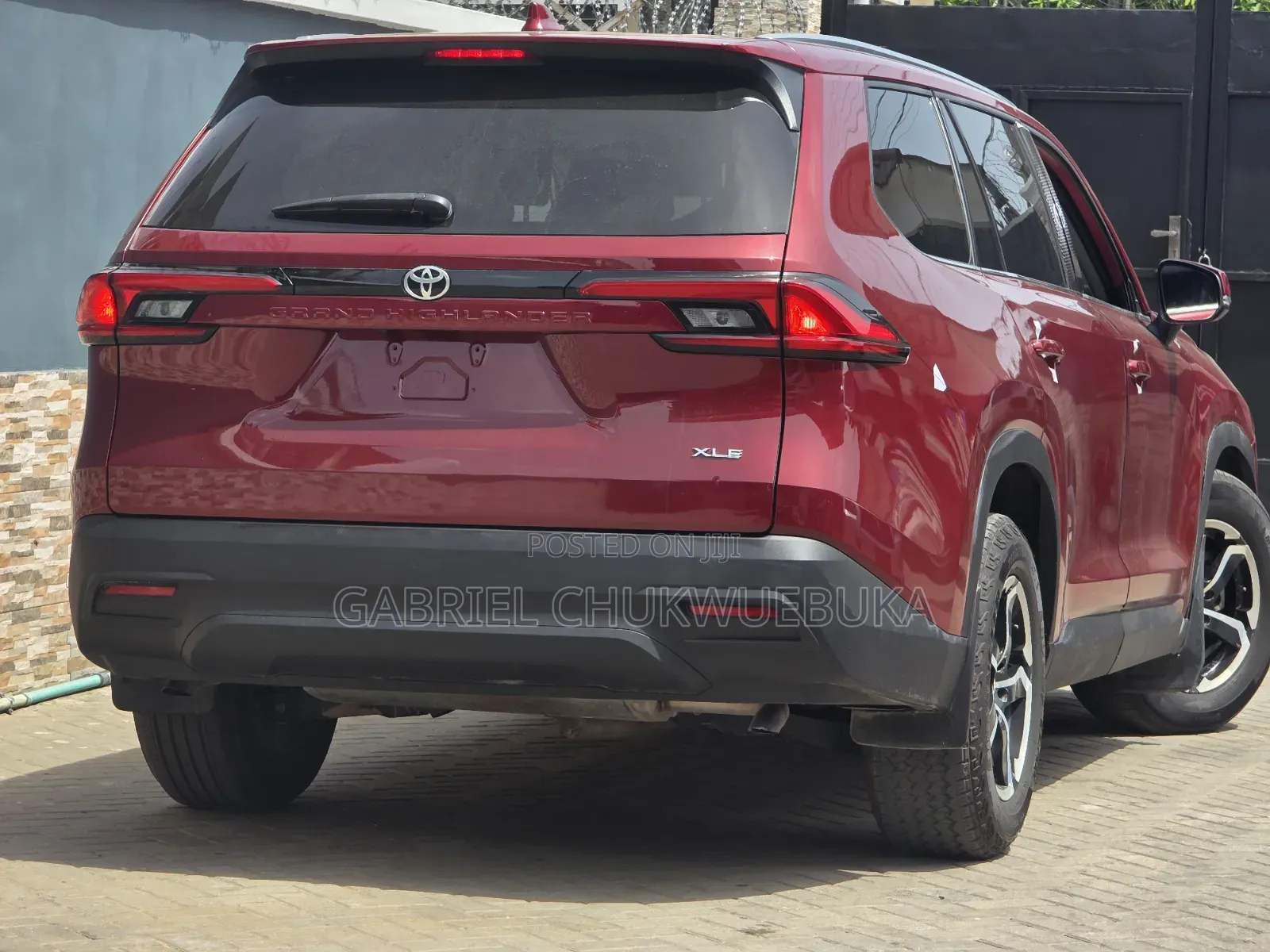 Toyota Grand Highlander XLE AWD 2024 Red