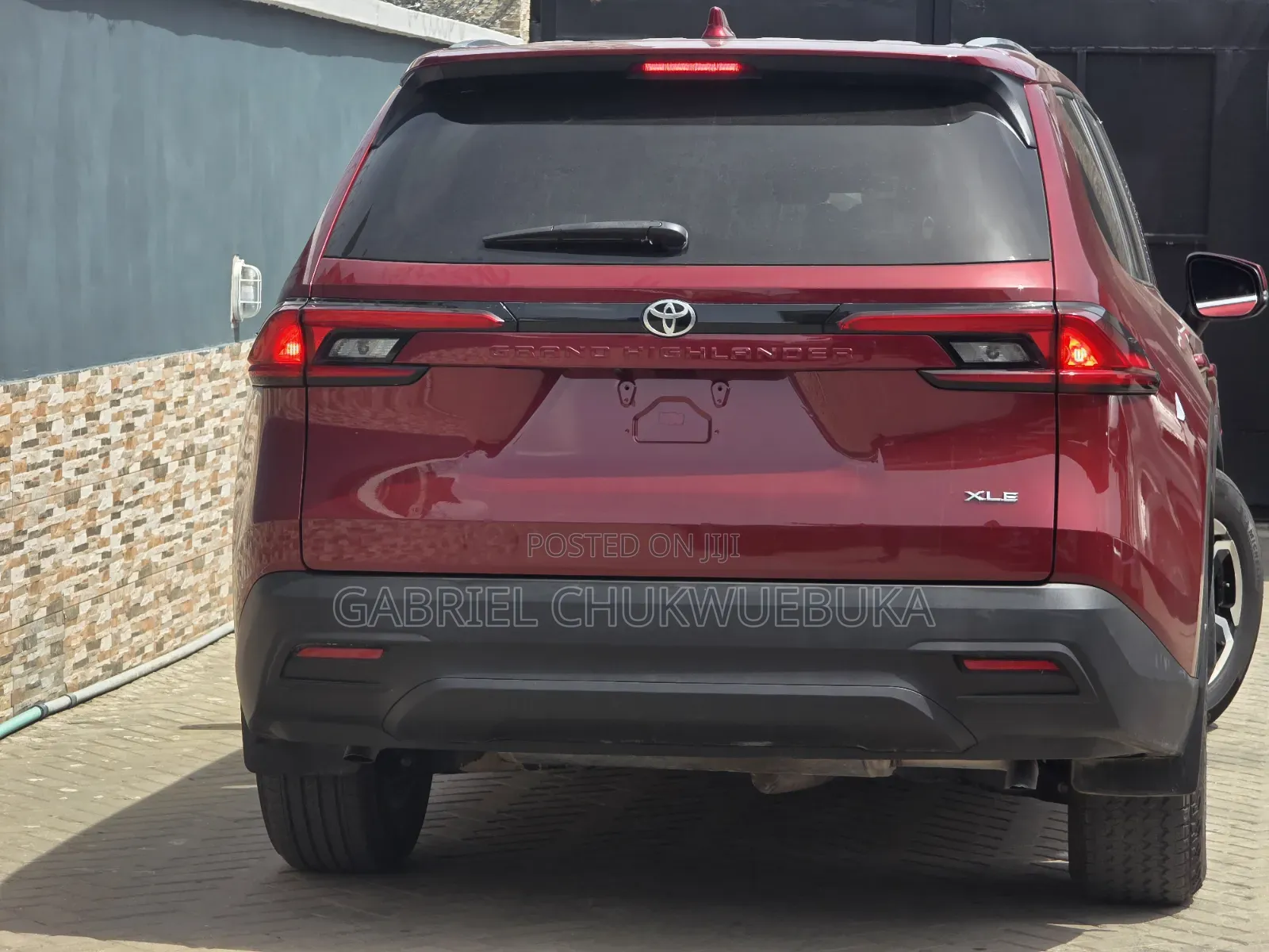 Toyota Grand Highlander XLE AWD 2024 Red