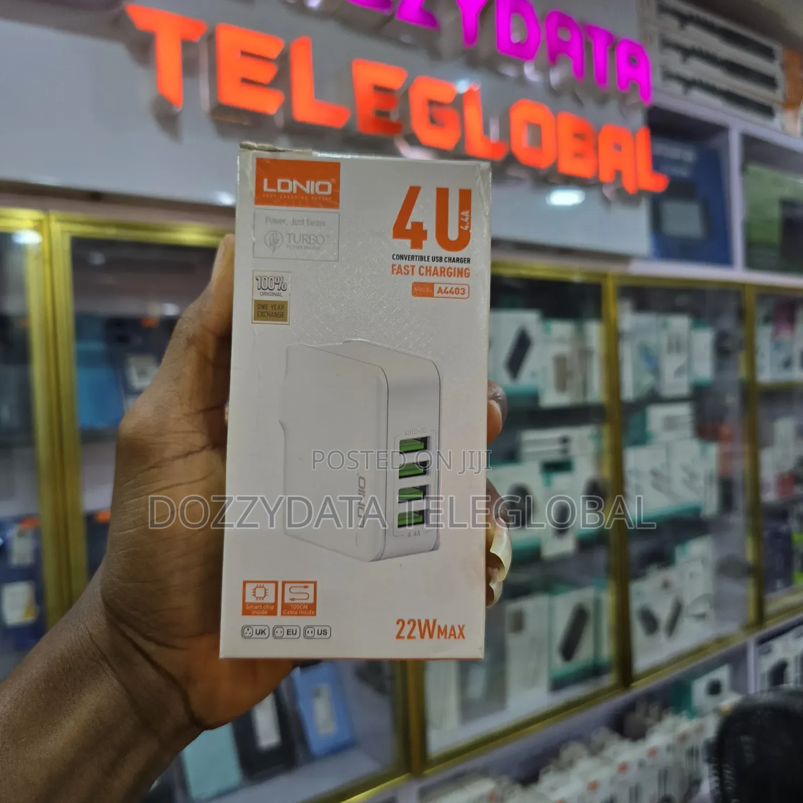Ldnio A4403 4-Port Usb Travel Charger