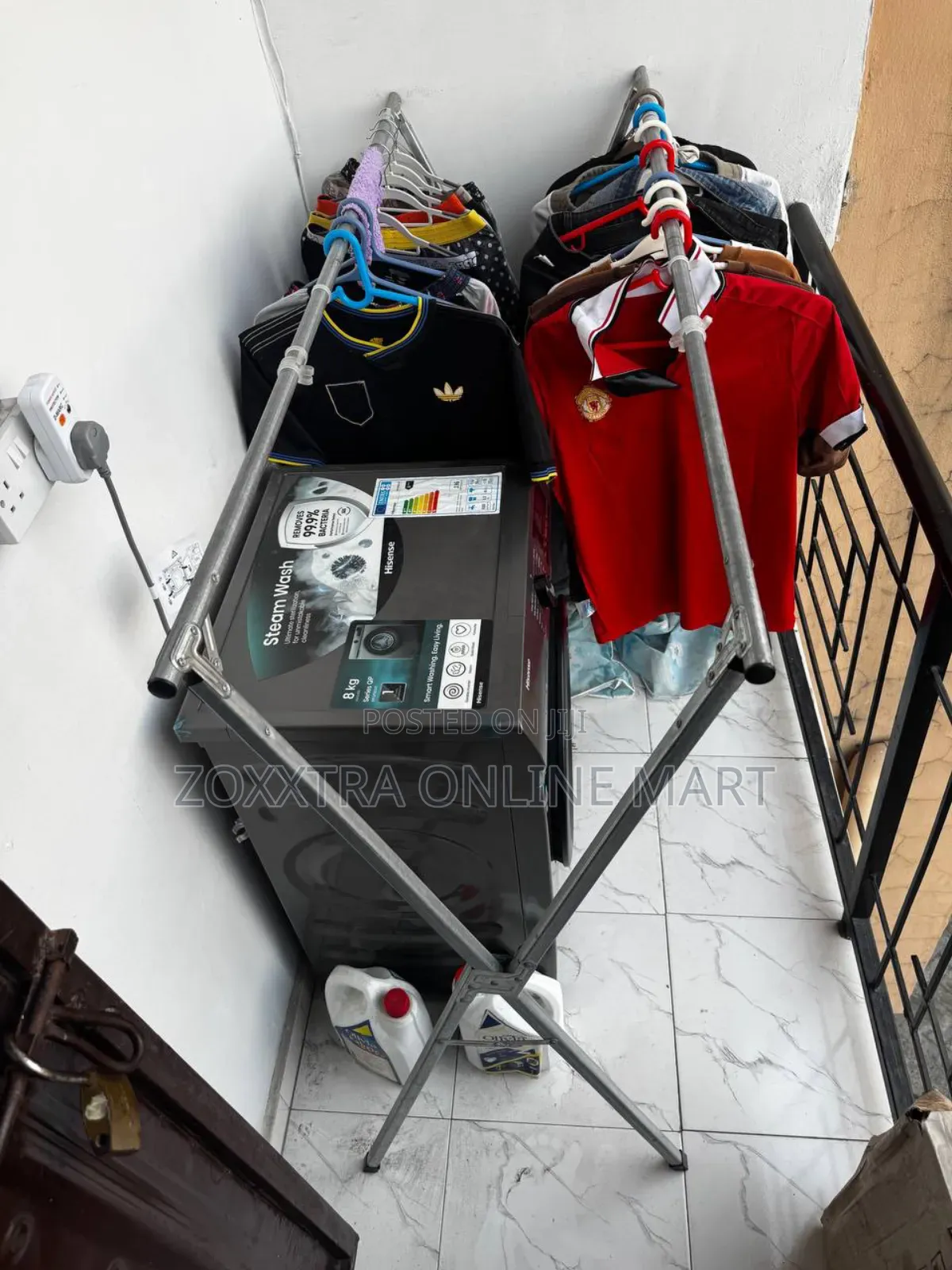 Foldable Outdoor Clothes Dryer-X Hanger