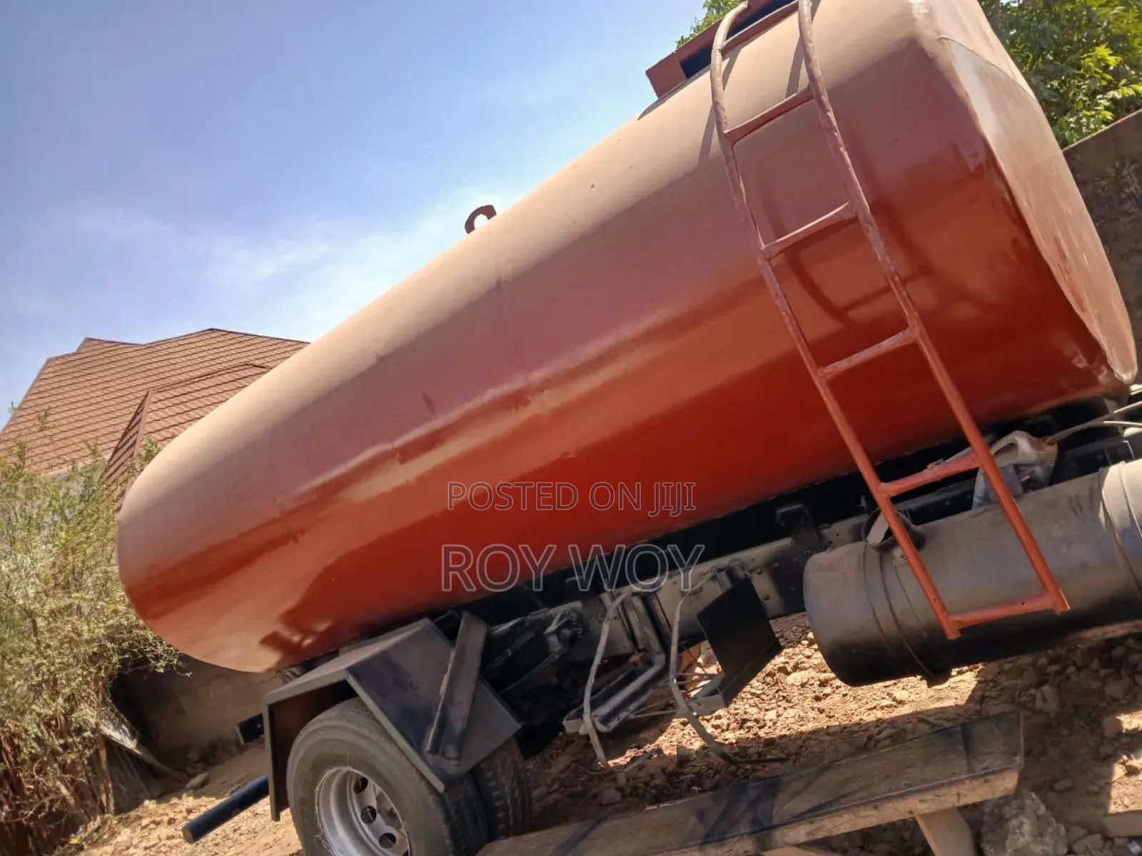 Company Used Benz v-Engine Water Tanker