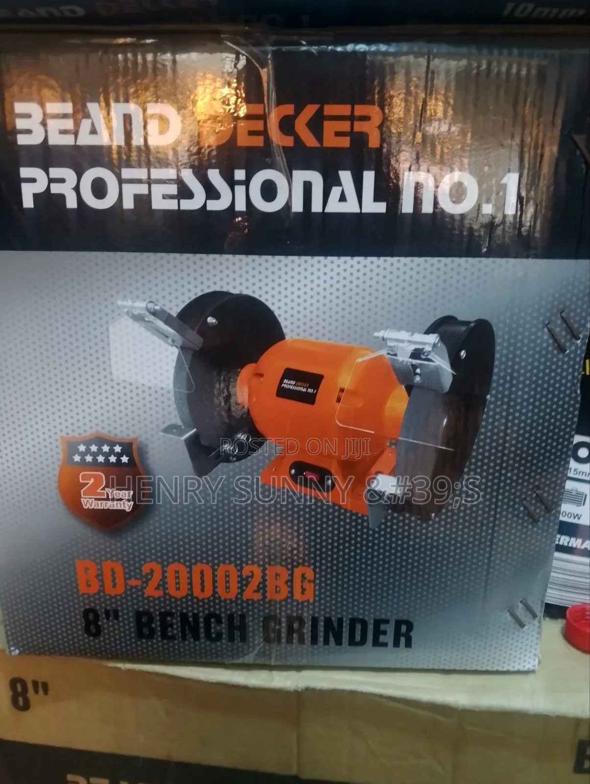 Bench Grinder 8" Be Darker Product