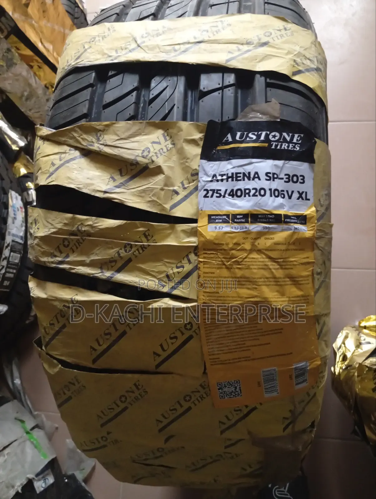275/40r20 Austone Tyres (Brand New and Tokunbo)