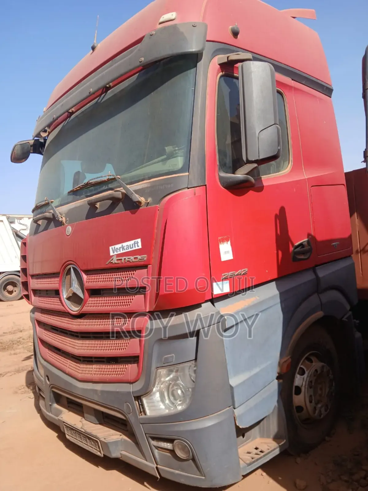 Tokunbo Benz Actros With 8tyres