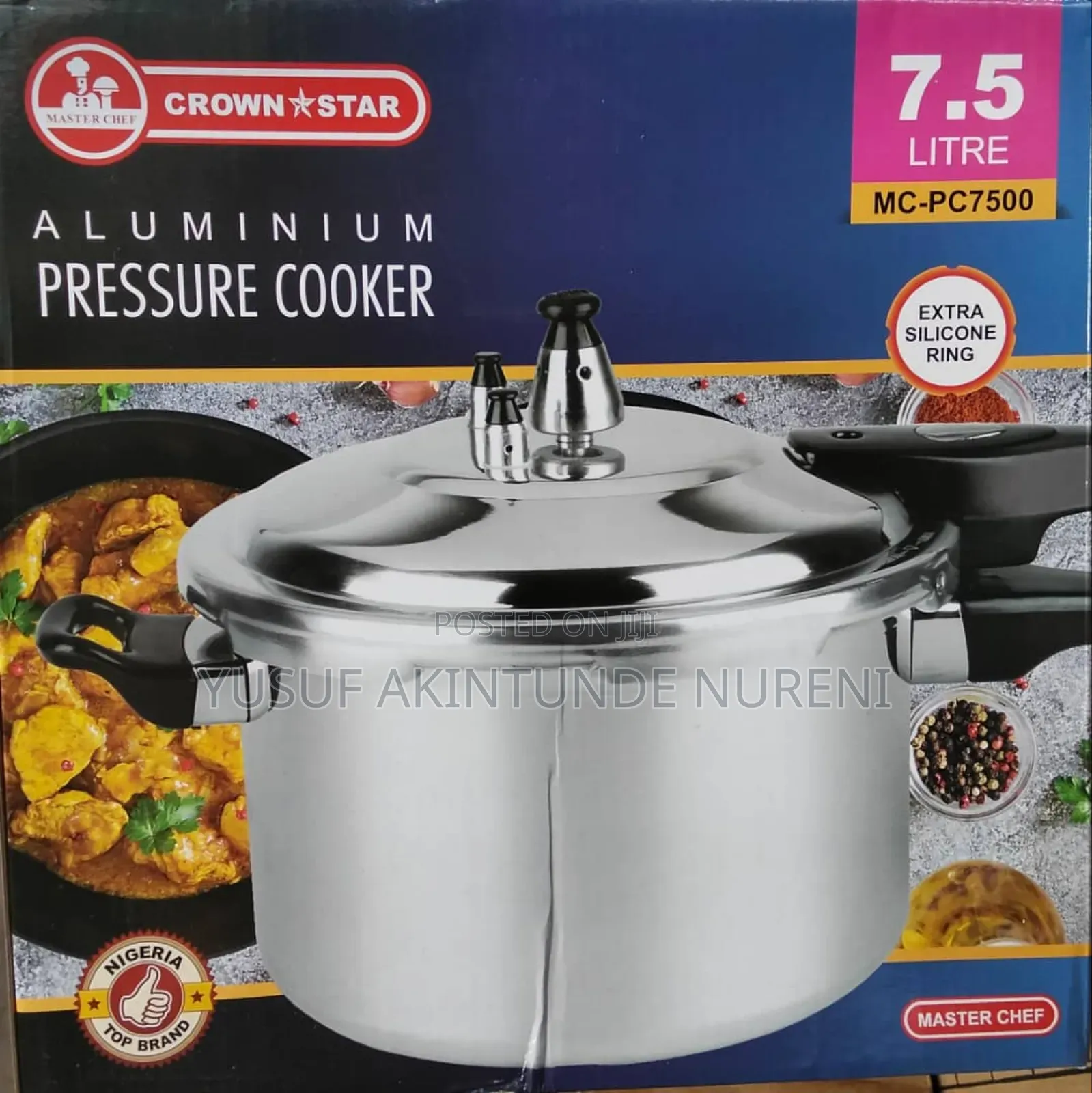 Master Chefs 7.5 Pressure Cooker