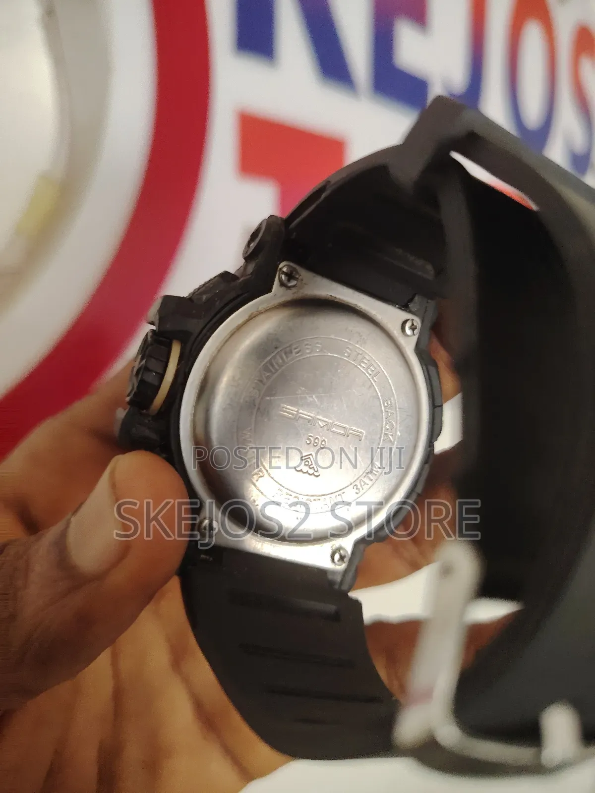 Sanda 599 Digital Analogue Dual Time Watch