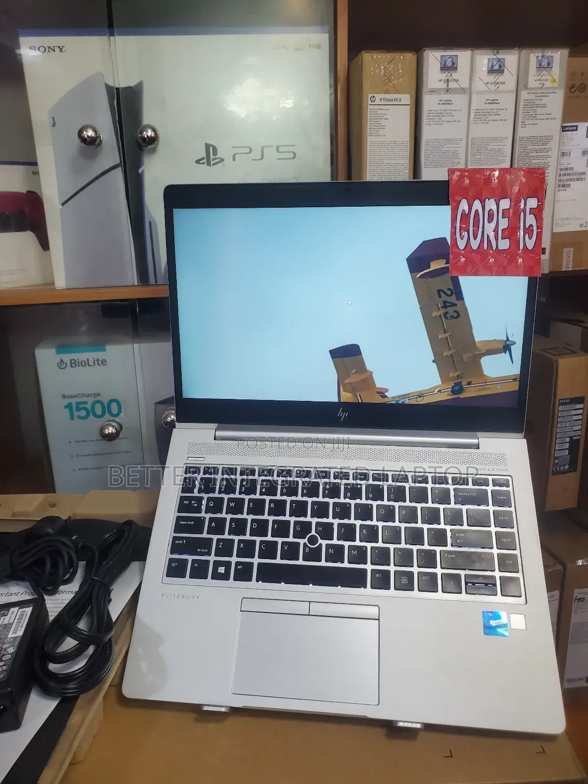 New Laptop HP EliteBook 2170P 8GB Intel Core 5 SSD 256GB