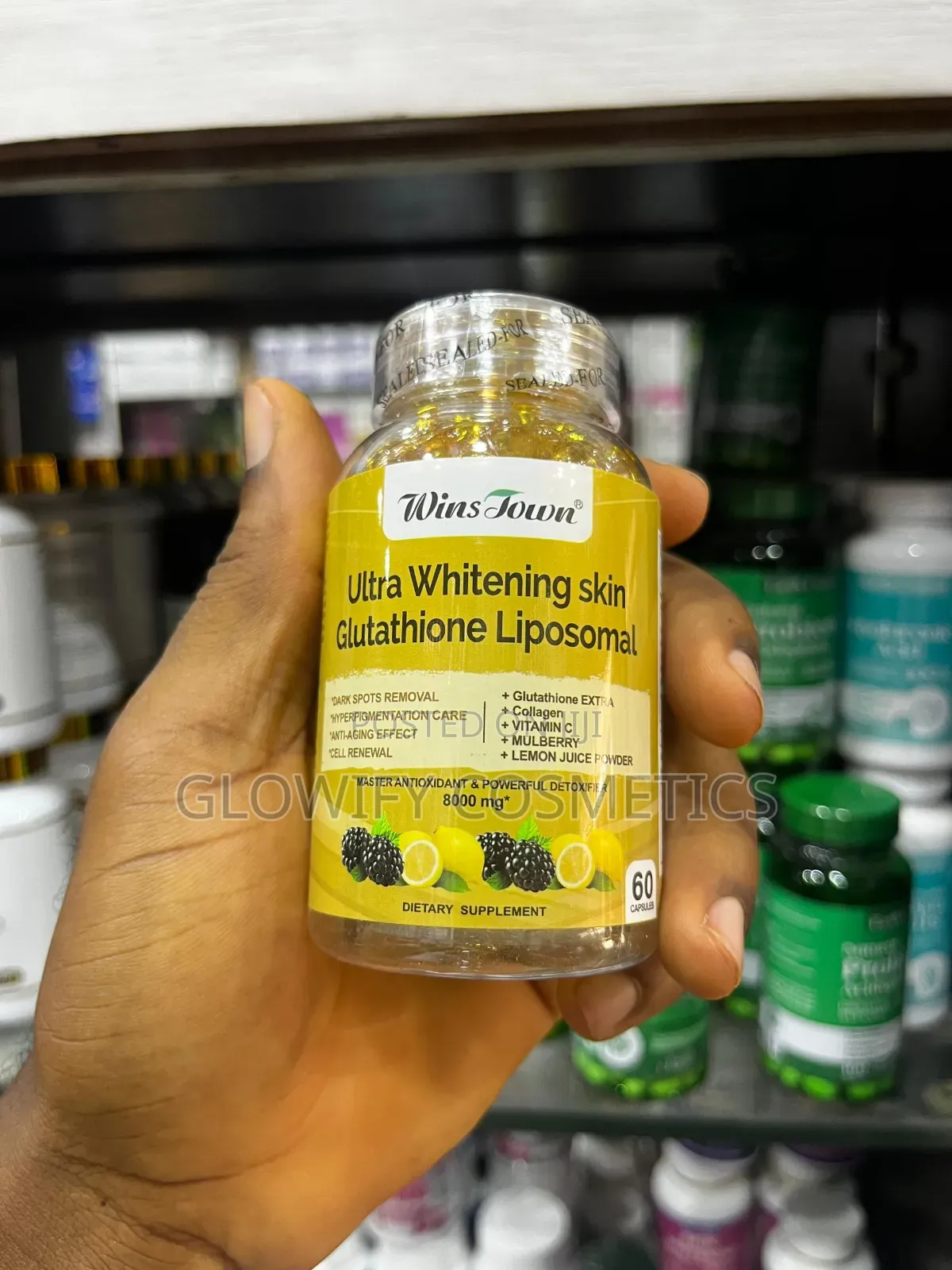Wins Town Ultra Whitening Skin Glutathione Liposomal Capsule