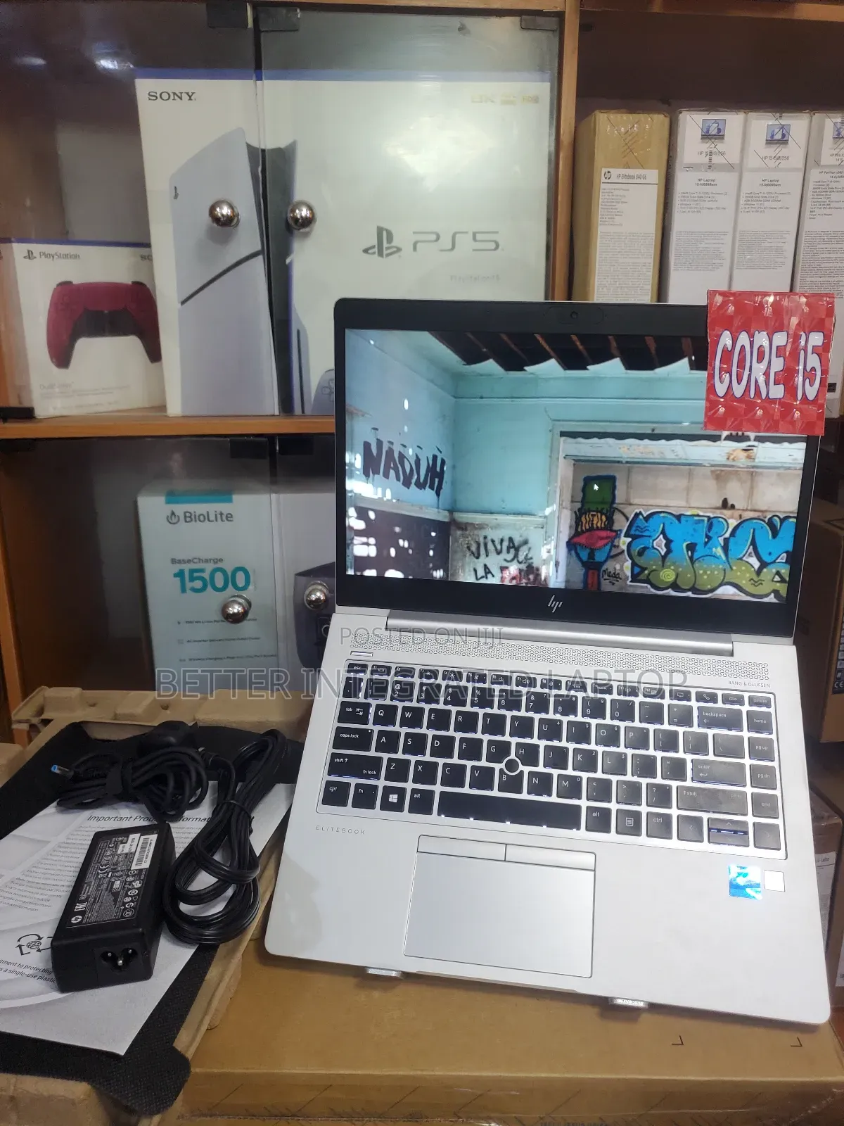 New Laptop HP EliteBook 2170P 16GB Intel Core 5 SSD 256GB