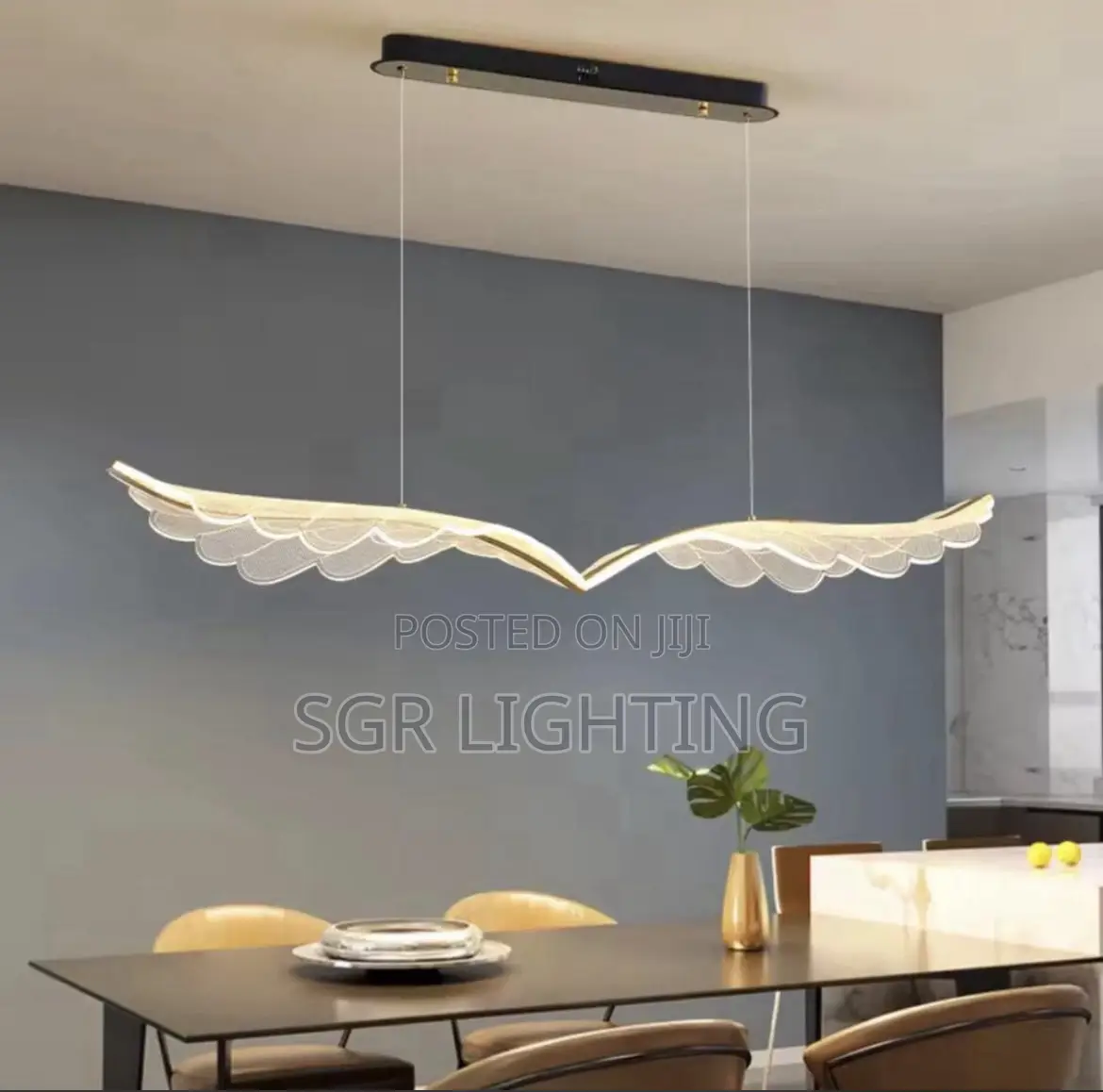 Modern Gold Angel Wings Chandelier Lights Luxury Home Decoration Led