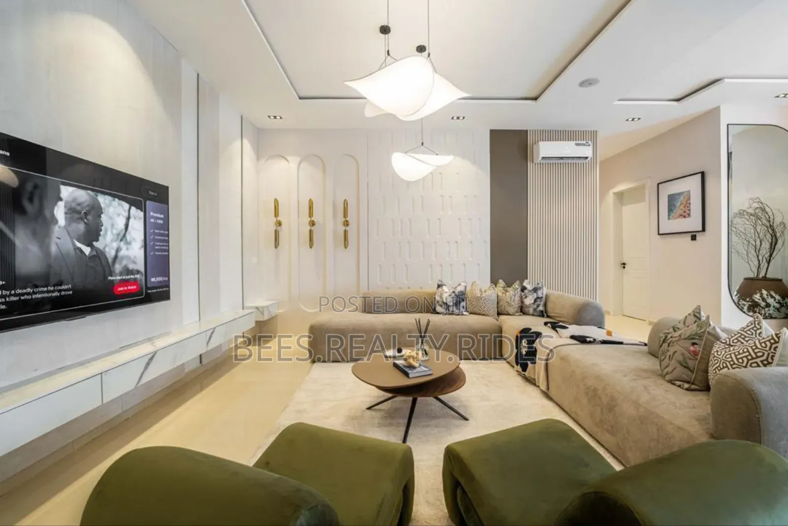 Luxury 3 Bedroom With Inbuilt Speakers, Snooker Board Swimming Pool