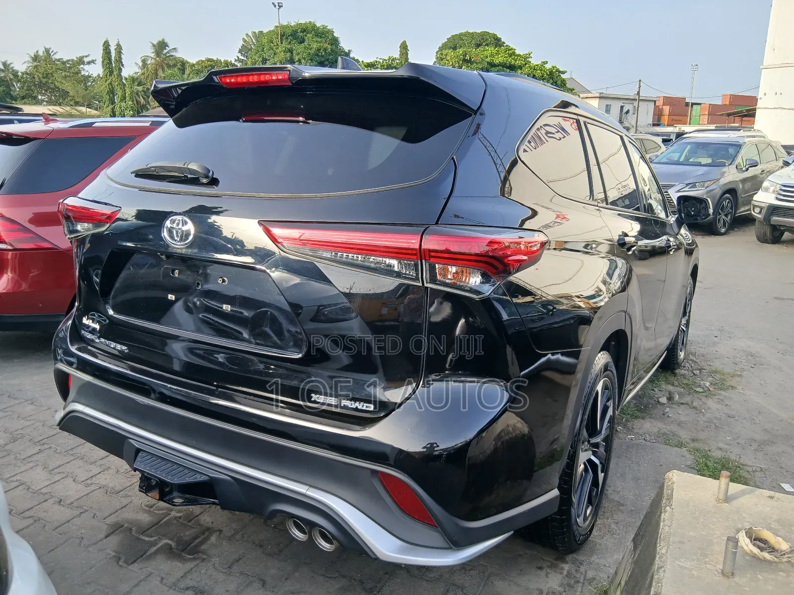 Toyota Highlander XSE 2022 Black