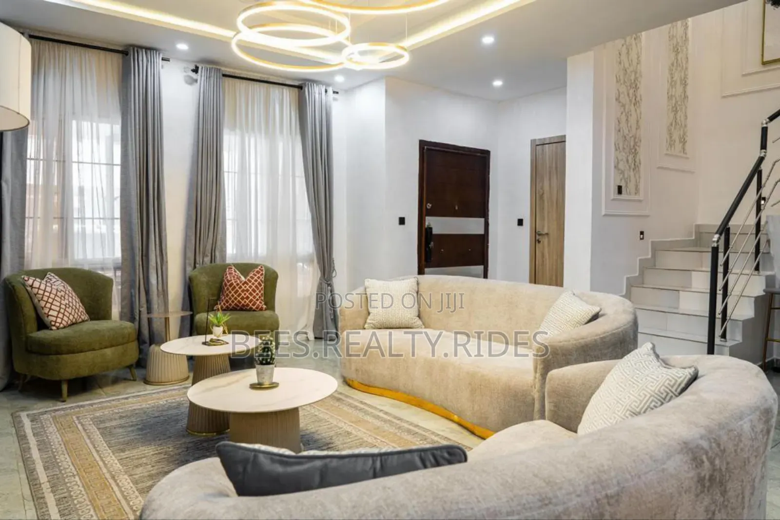 New 3 Bedroom Terrace Duplex With Bathtub, Pool, Gym Football Pitch