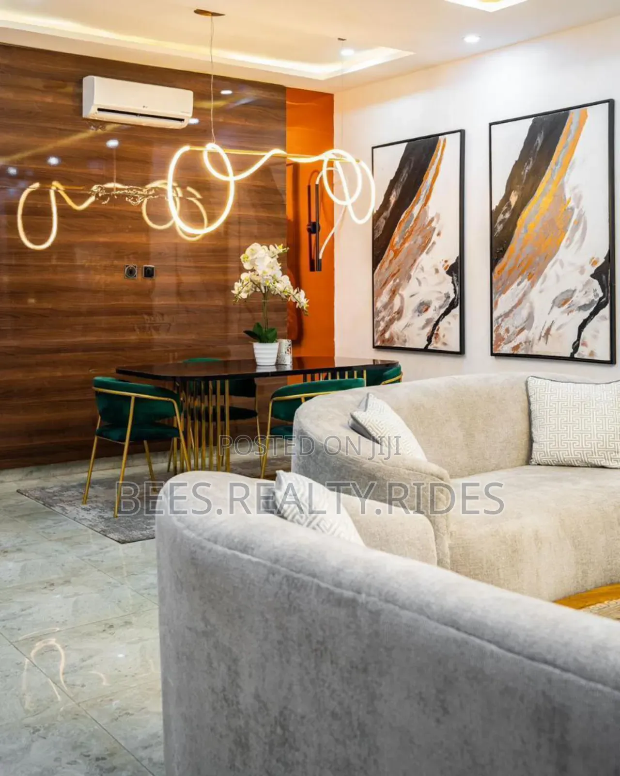 New 3 Bedroom Terrace Duplex With Bathtub, Pool, Gym Football Pitch