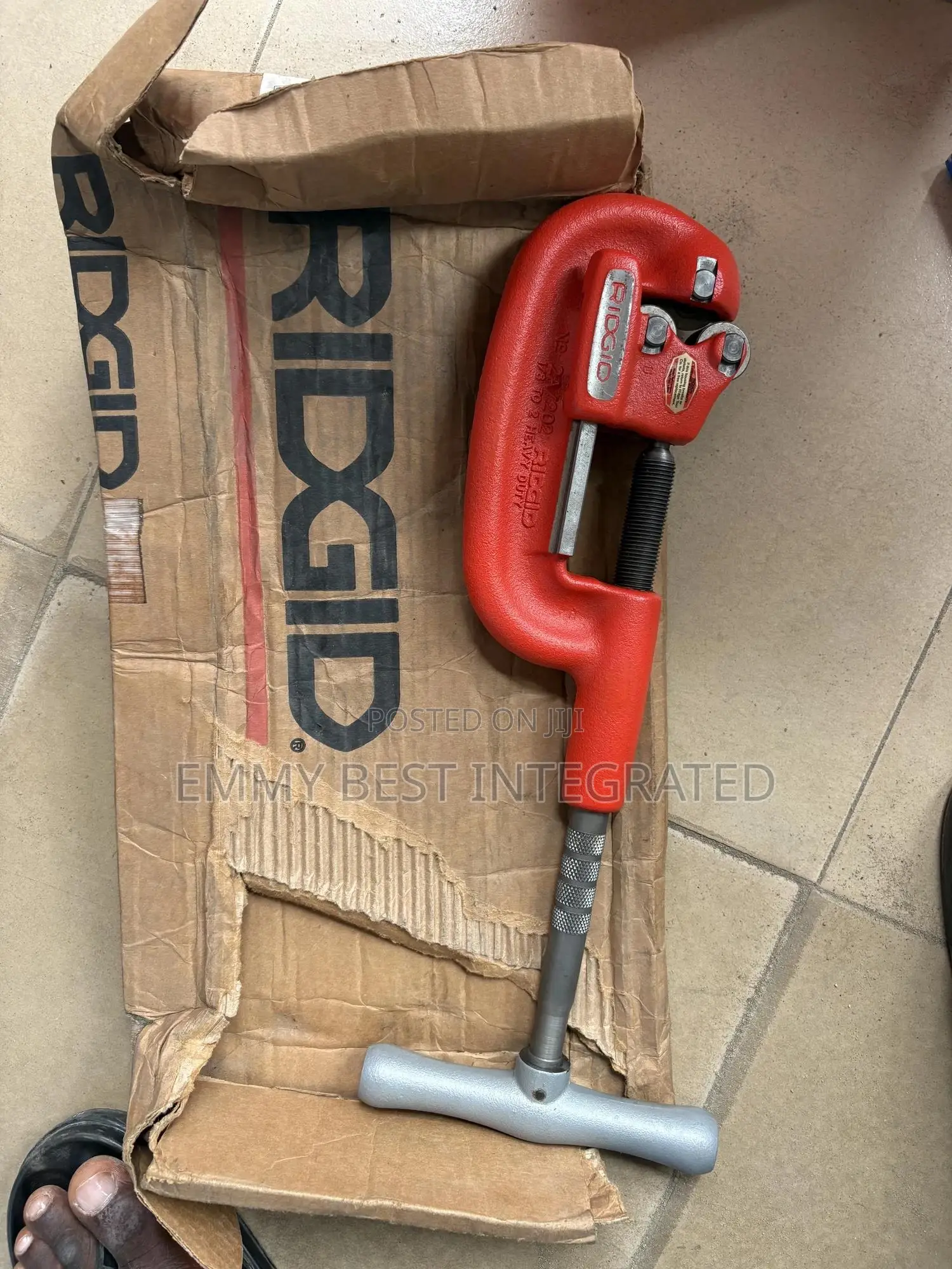 Ridgid Model 2-a Heavy-Duty Pipe Cutter