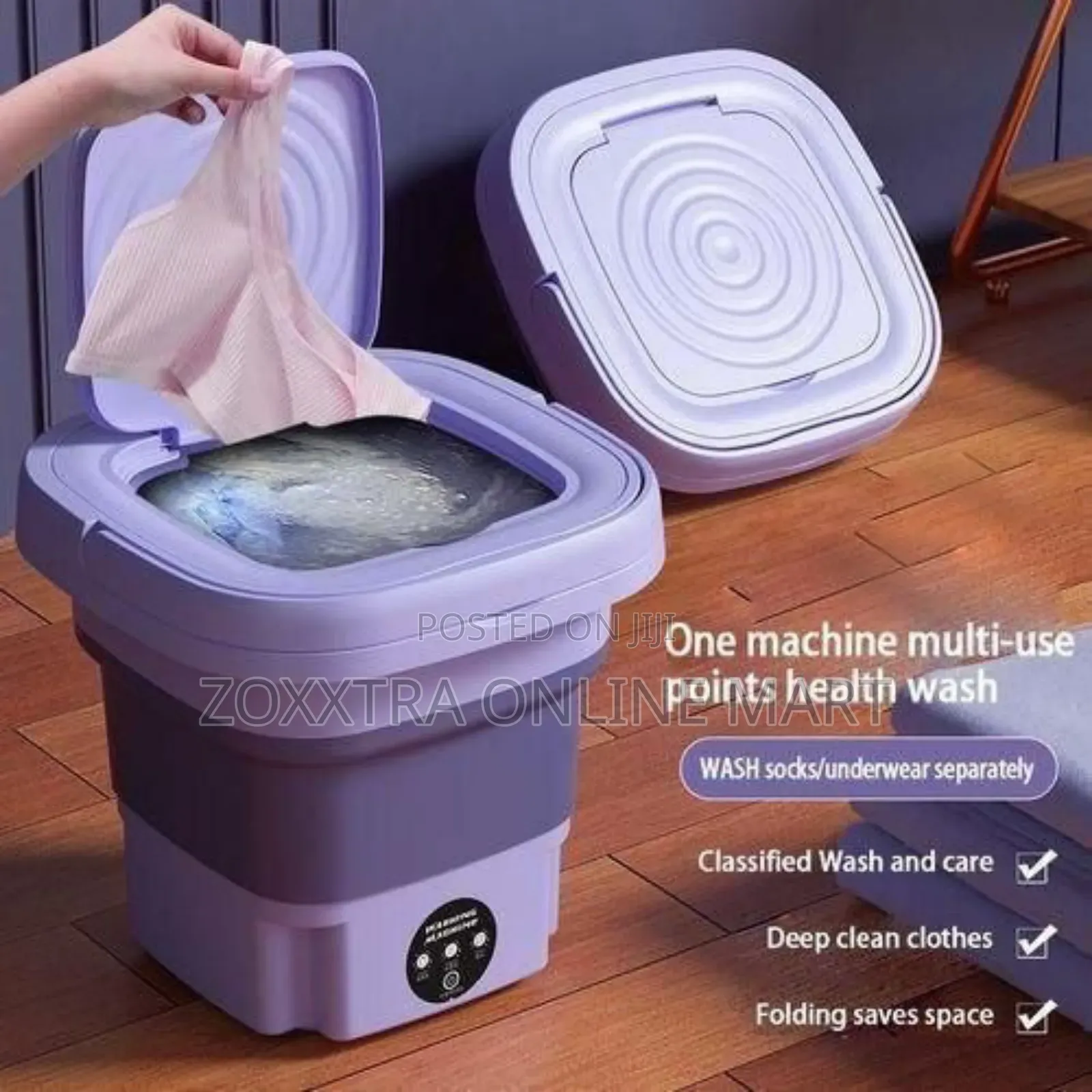Multifunctional Foldable Washing Machine